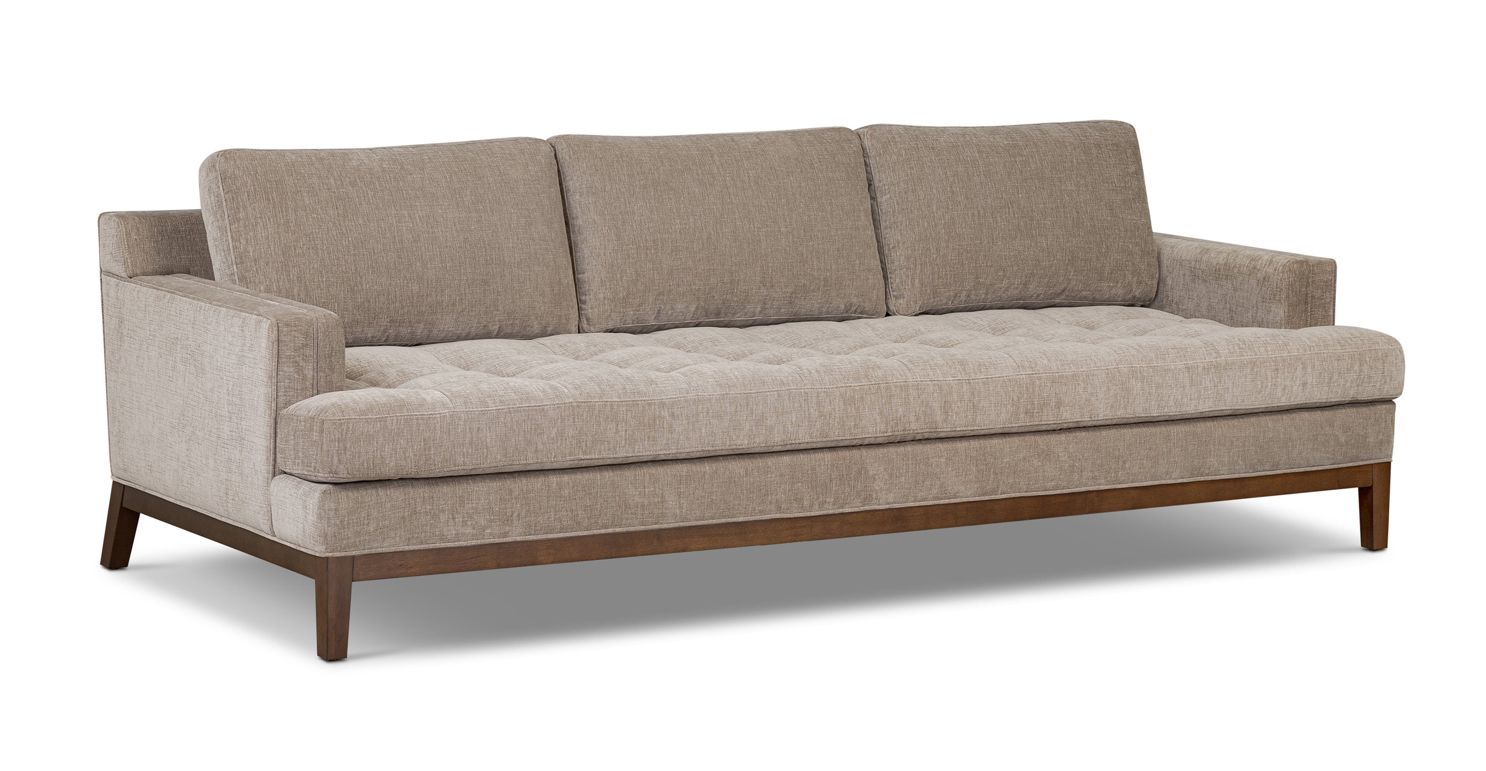 Vernon 99 Sofa - Modern 3-Seater Fabric Couch for Living Room, Comfortable Lounge Sofa with Soft Cushions, Perfect for Small Spaces & Apartments | Great for Relaxing, Entertaining Guests & Family Movie Nights
