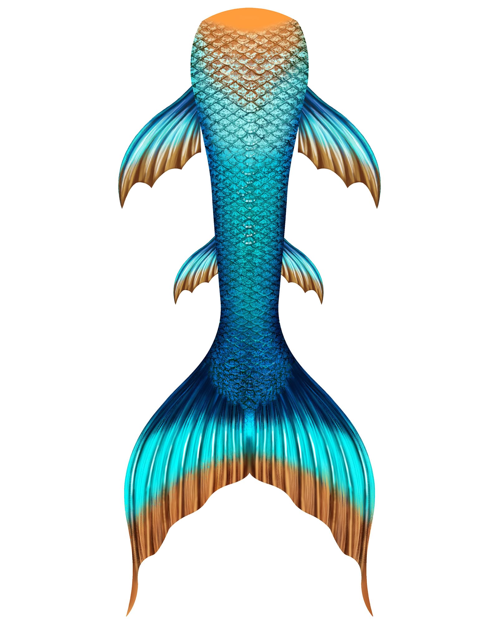 Best Mermaid Tails for Swimming - Premium Mermaid Swimsuit Costume Set for Adults & Teens | Perfect for Pool Parties, Beach Vacations & Underwater Photography