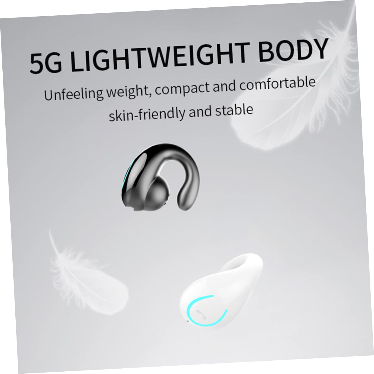 SUPVOX Wireless Earbuds - 50 Pack Waterproof Bluetooth Headphones for Sports & Outdoor Activities | Sweatproof Earphones for Running, Gym, Workout, Travel & Daily Use