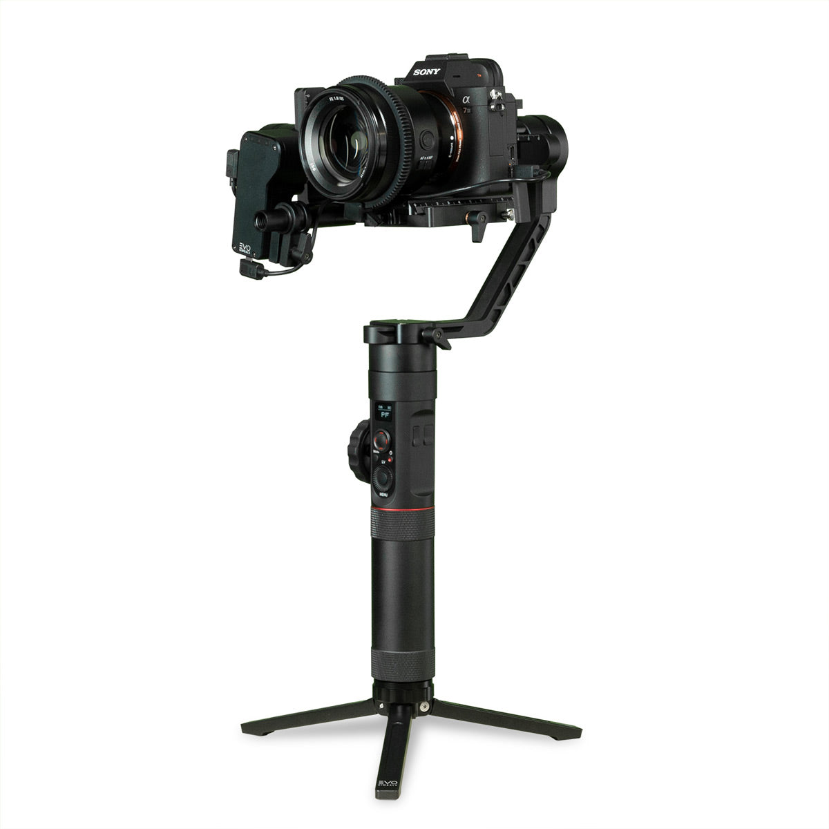 EVO Gimbals Rage3 Pro DSLR Camera Stabilizer - 3-Axis Handheld Gimbal for Smooth Video Shooting, Vlogging & Filmmaking - Perfect for Travel, YouTube & Professional Videography