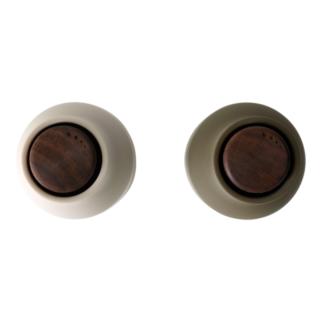 Premium Glass Bottle Grinder Set (2 Pack) - Perfect for Spices, Herbs & Salt - Ideal for Kitchen, Dining & Home Use