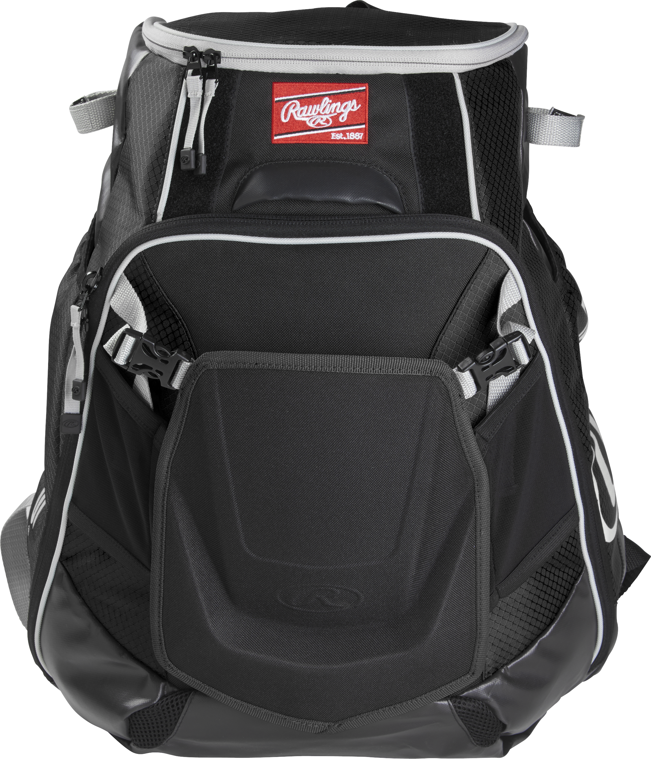 Rawlings Velo Backpack - Lightweight Durable Baseball Backpack for Players & Coaches - Perfect for Training, Games & Travel