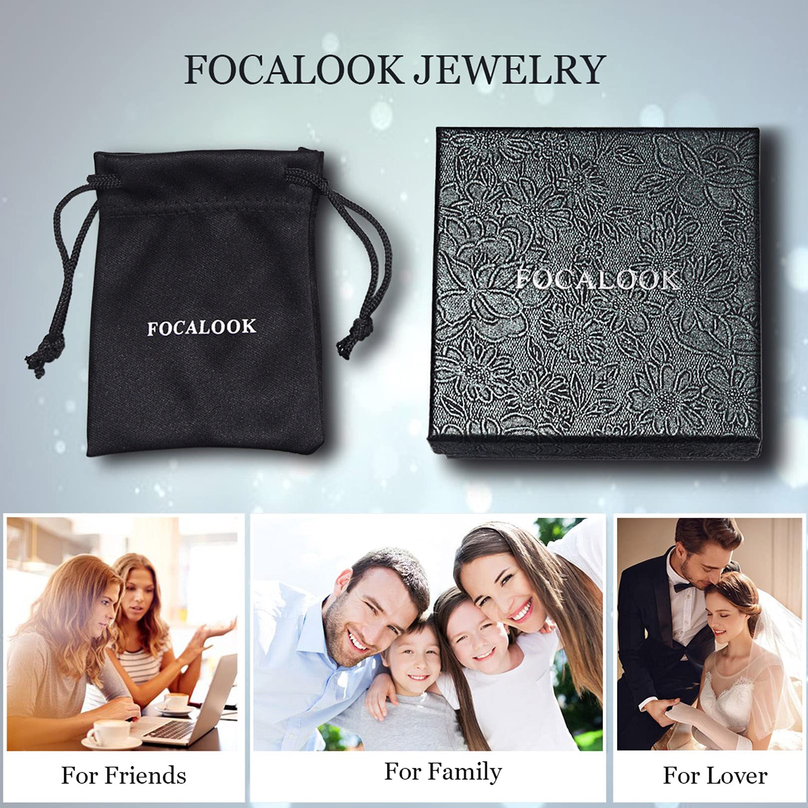 FOCALOOK Stylish Eyeglass Chains for Women - Adjustable Glasses Strap Lanyard for Reading Glasses & Sunglasses - Perfect for Mask Holder, Eyewear Accessories & Everyday Use