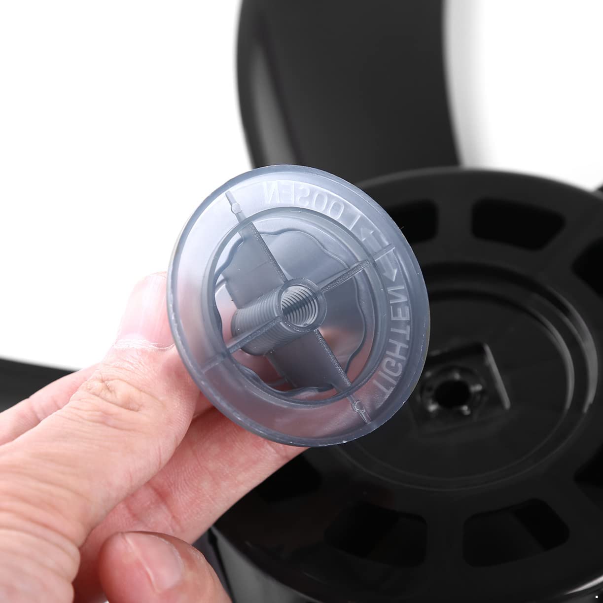 16 Inch Replacement Fan Blades with Nut Cover for Standing Pedestal & Table Fans - Compatible with Camper Fans (Type O) - Perfect for Home, Office, and RV Cooling