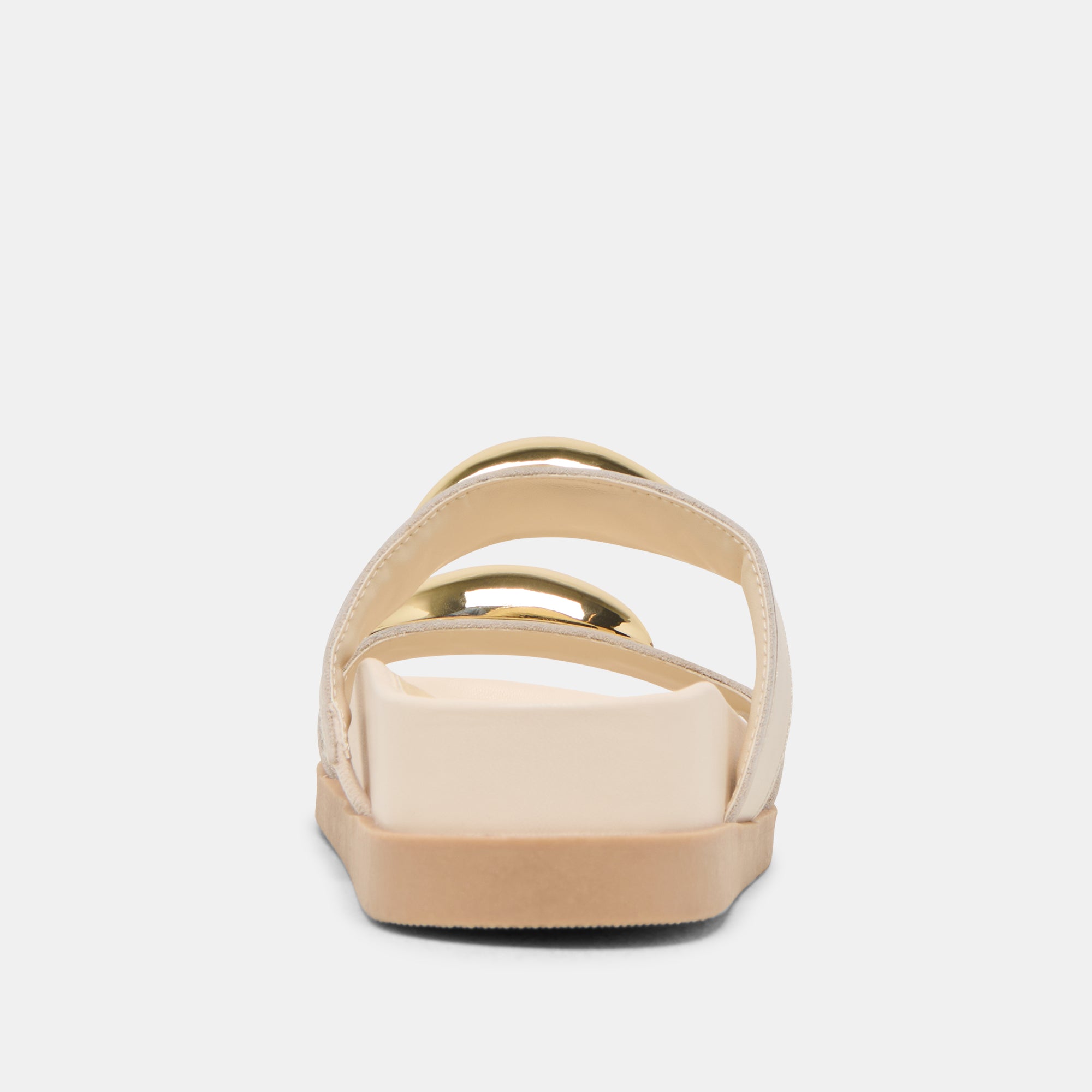 SATINE Leather Sandals for Women - Bone Color Comfortable Strappy Summer Sandals | Perfect for Beach, Vacation, and Casual Outings