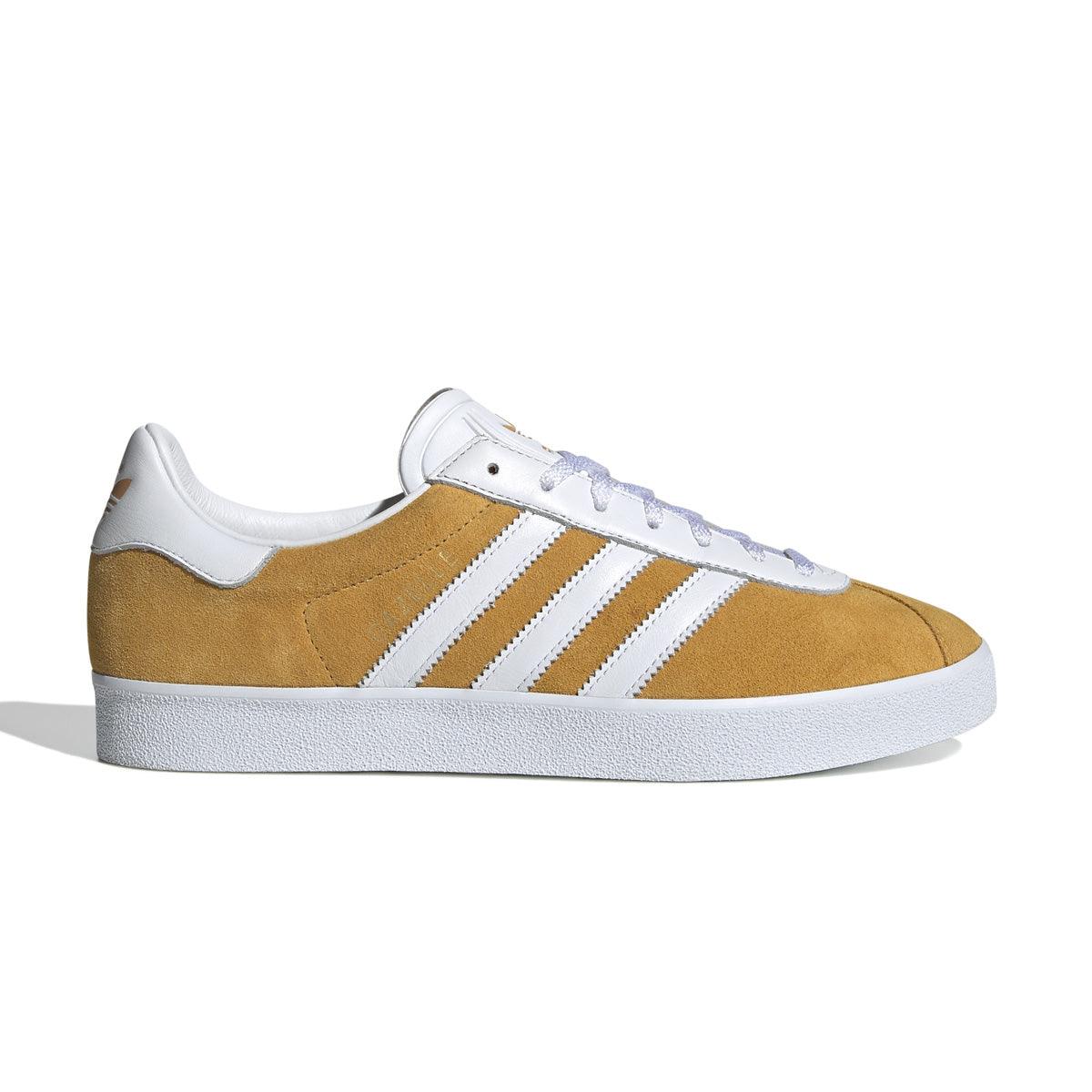 Gazelle 85 'Preloved Yellow' Sneakers - Vintage Adidas Originals for Men & Women - Perfect for Casual Wear, Street Style & Retro Fashion