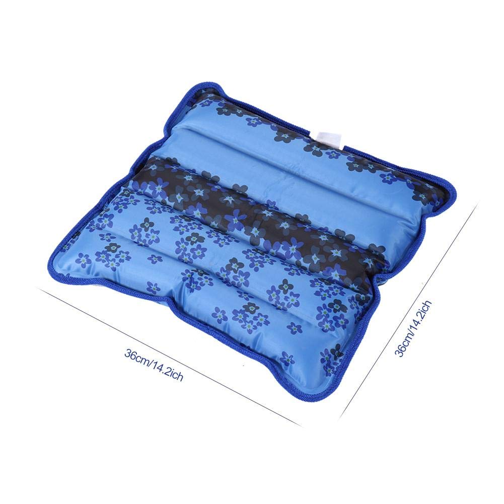 Cooling Mat & Ice Pillow for Chairs - Water-Filled Gel Pad for Adults, Kids, Babies - Portable Cooling Cushion for Office, Car, Travel & Home Use - Relieves Heat for Students & Workers