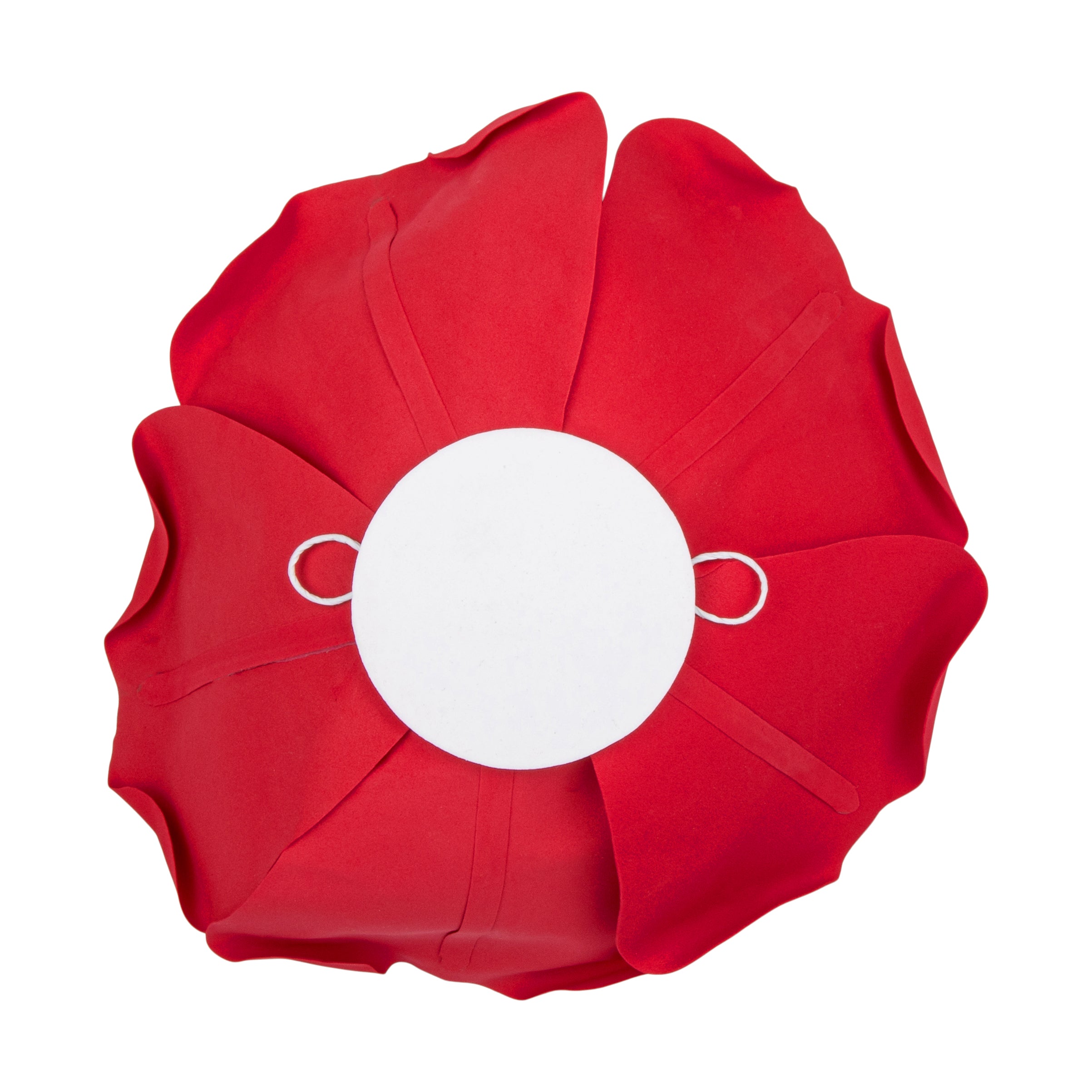 Large Red Foam Rose Wall Decor - 30 cm (12 Inches) for Home, Wedding, Party & Event Decoration