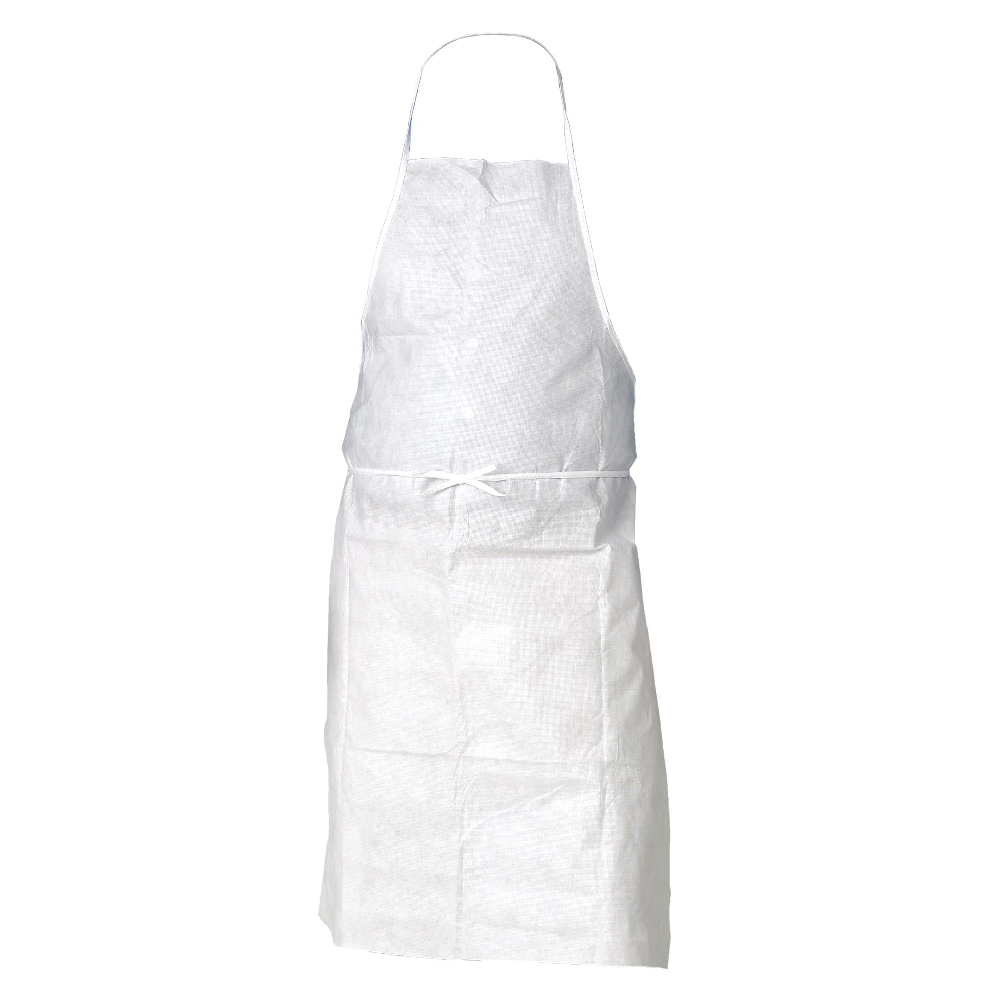 Kleenguard A20 Breathable Particle Protection Apron - Universal One Size, Tie Back, White (100/Case, 10 Bags of 10) - Ideal for Healthcare, Cleanrooms & Industrial Safety