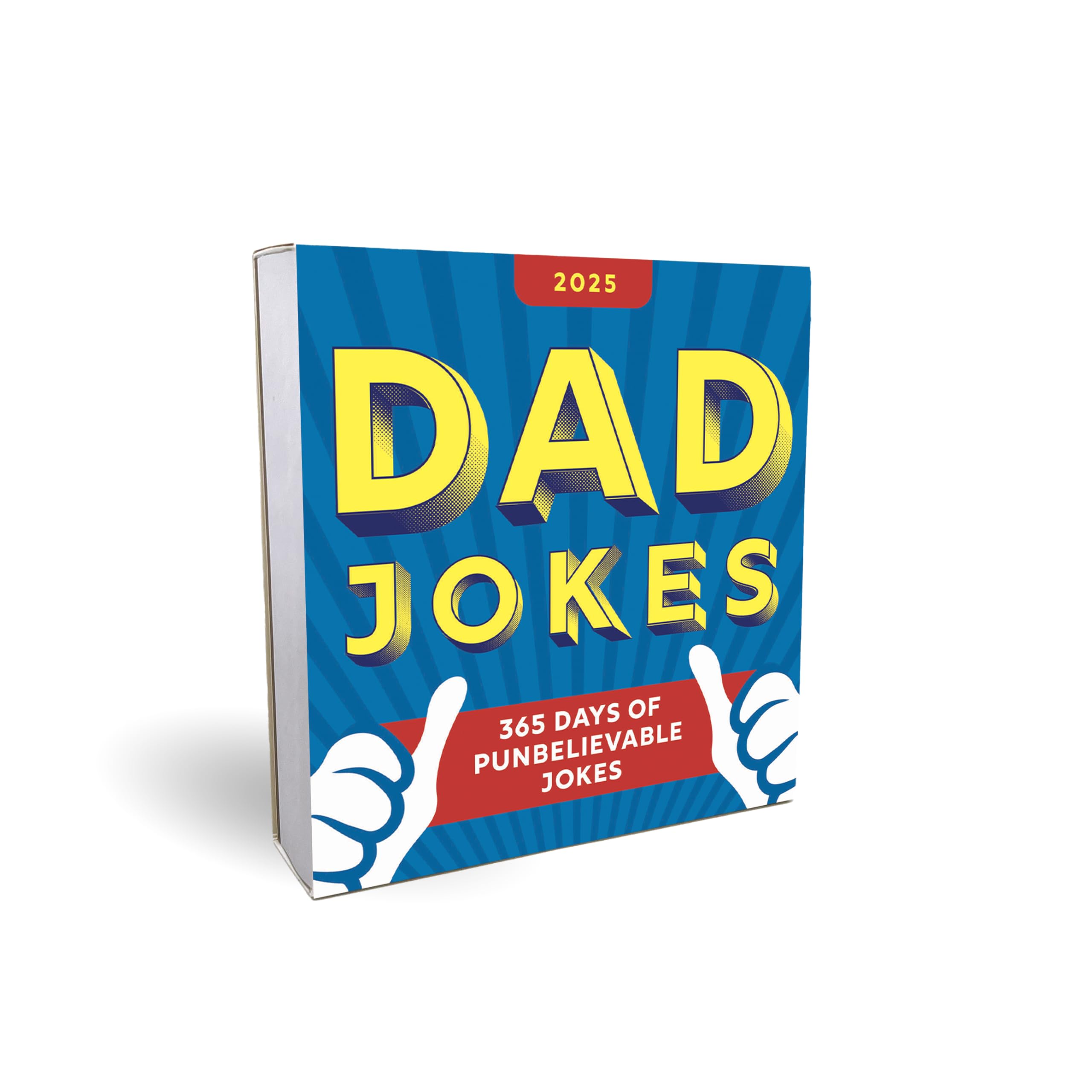 2025 Dad Jokes Boxed Calendar - 365 Days of Punbelievable Jokes | Daily Humor Desk Calendar for Men & Women | Perfect Office Gift, Funny Home Decor & White Elephant Present