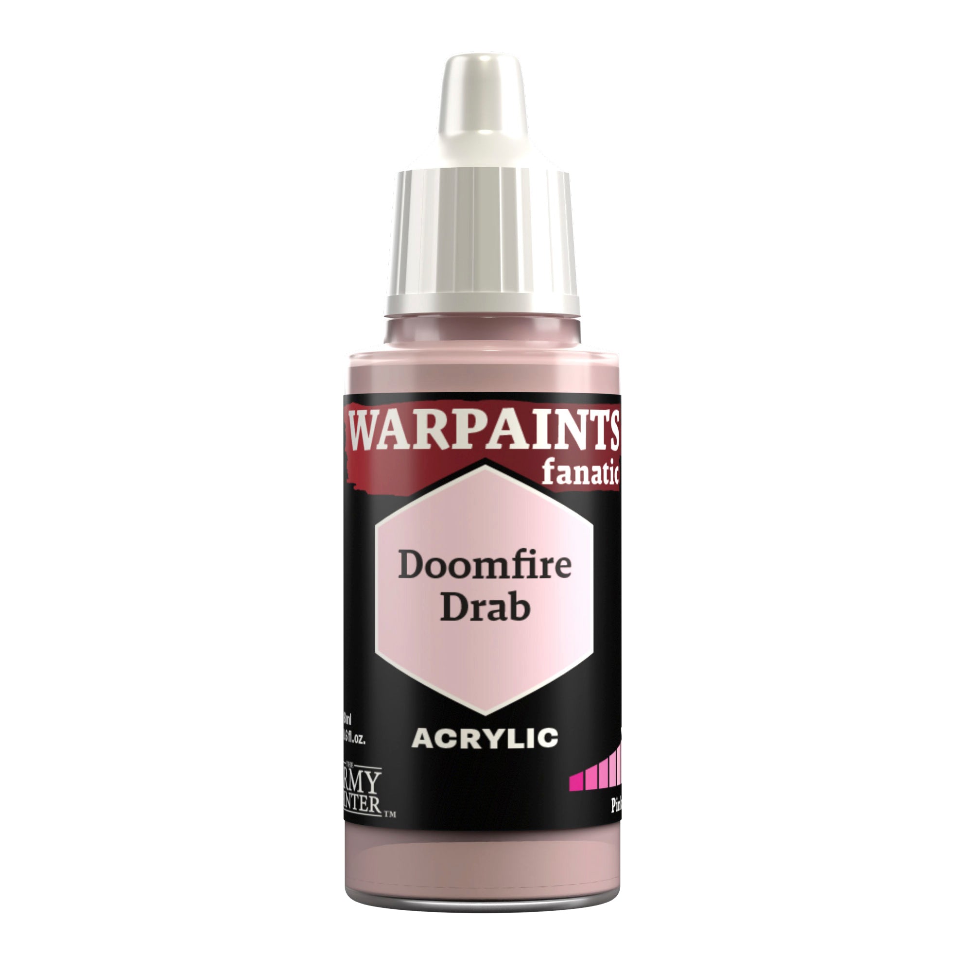 Warpaints Fanatic: Doomfire Drab - Premium Miniature Paint Set for Warhammer & Tabletop Gaming - Perfect for Fantasy Miniatures & Model Painting