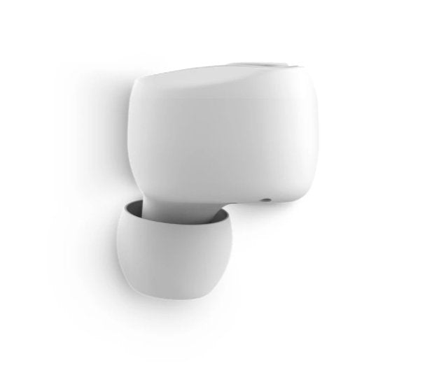 BlueAnt PUMP AIR 2 Wireless Earbuds - White | Bluetooth 5.0 Headphones with 30H Playtime, IPX7 Waterproof for Gym, Running & Workout