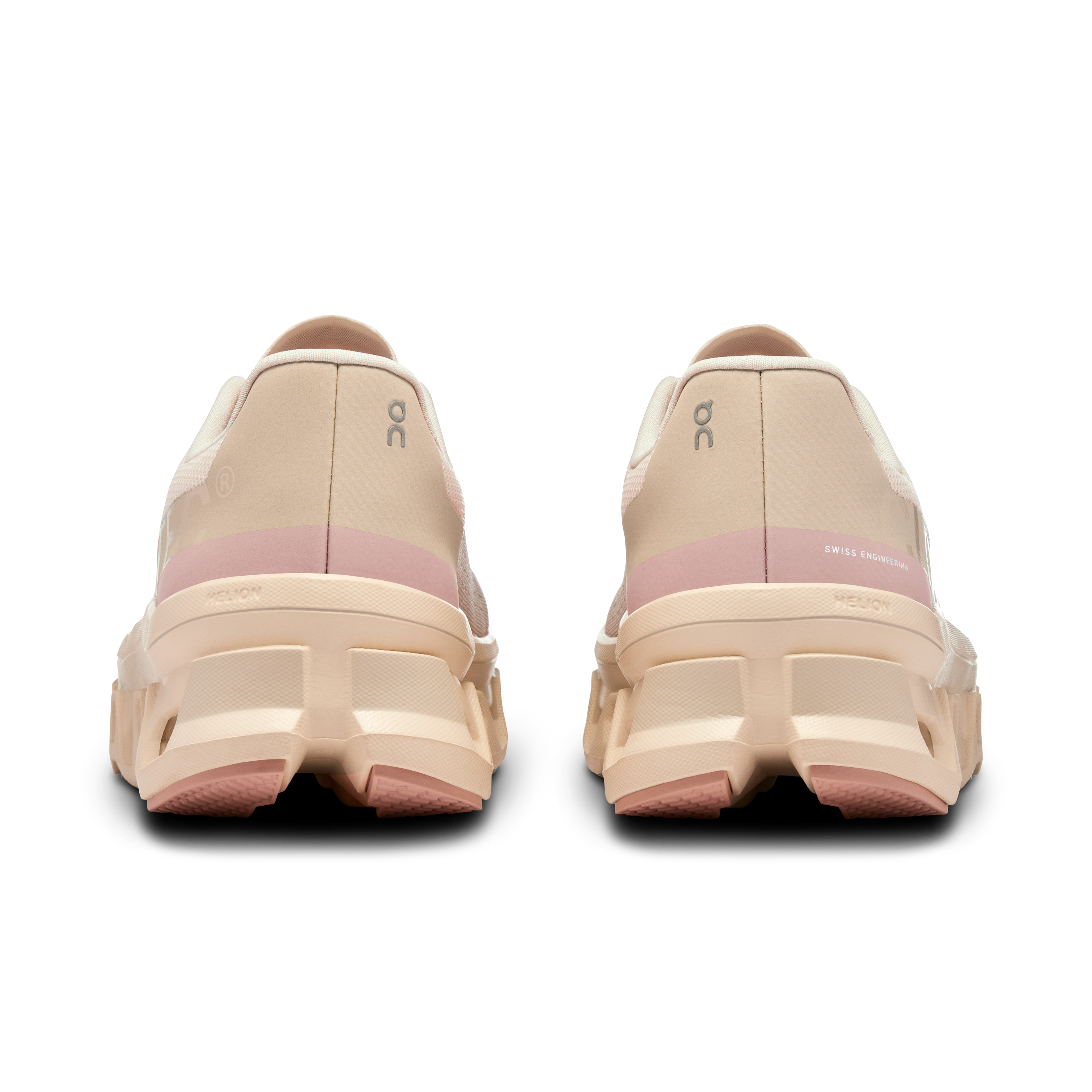 On Running Women's Cloudmonster Running Shoes - Moon/Fawn Color | Lightweight Cushioned Sneakers for Jogging, Gym Workouts & Everyday Wear