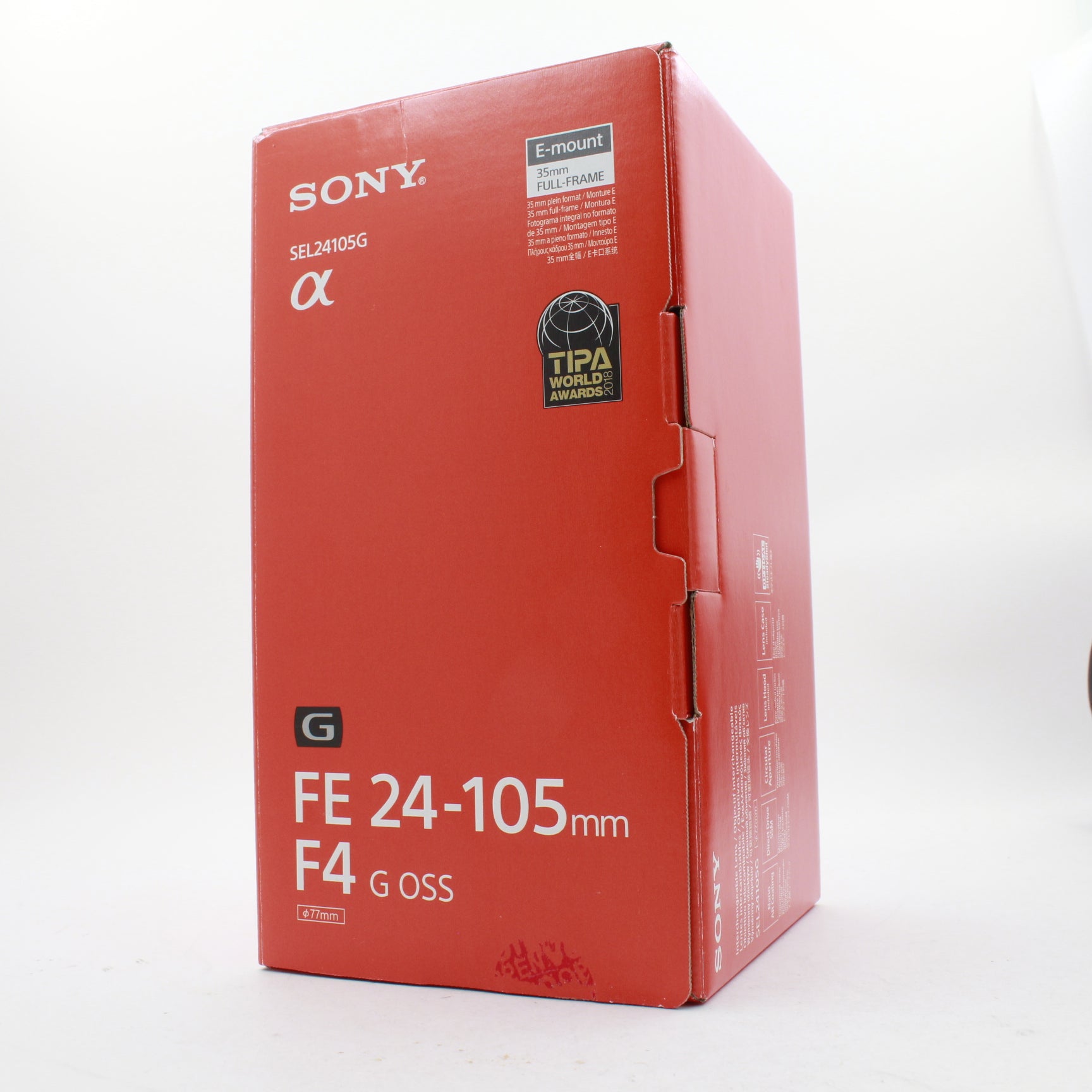 Open Box Excellent Condition Sony FE 24-105mm f/4 G OSS Lens - Perfect for Travel, Portraits & Video Shooting