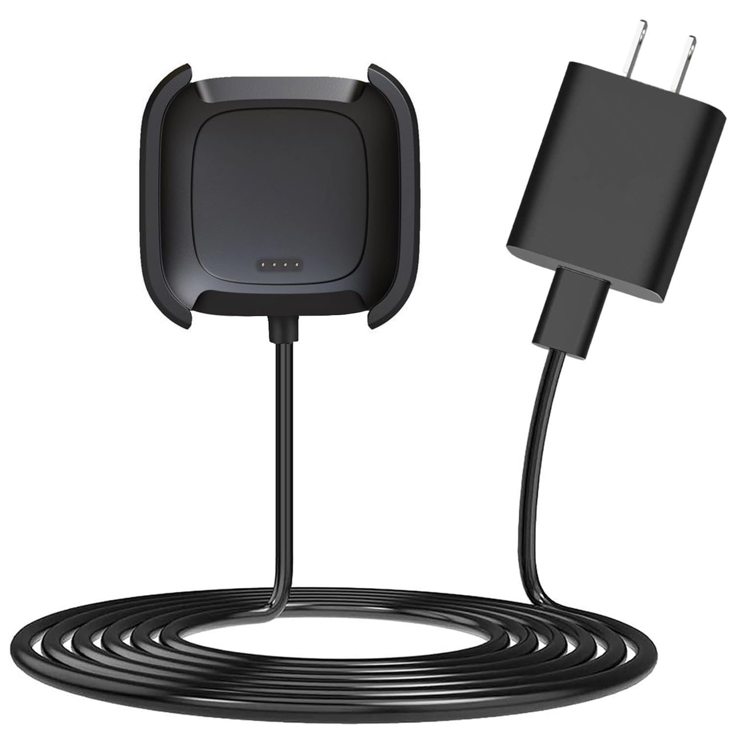 Original Fitbit Versa 2 Charger - Replacement Wall Charger & USB Cable for Versa 2 Smartwatch - Fast Charging Dock Cradle (Not Compatible with Versa/Versa Lite) - Perfect for Home, Office & Travel Use