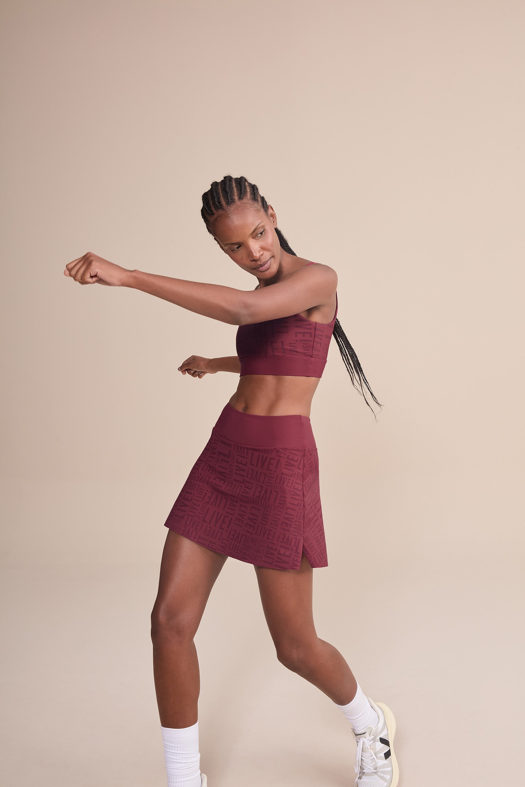 Live! Sense Pro® Skirt - Women's High Waist Flowy Midi Skirt with Pockets | Perfect for Work, Date Night & Summer Outfits