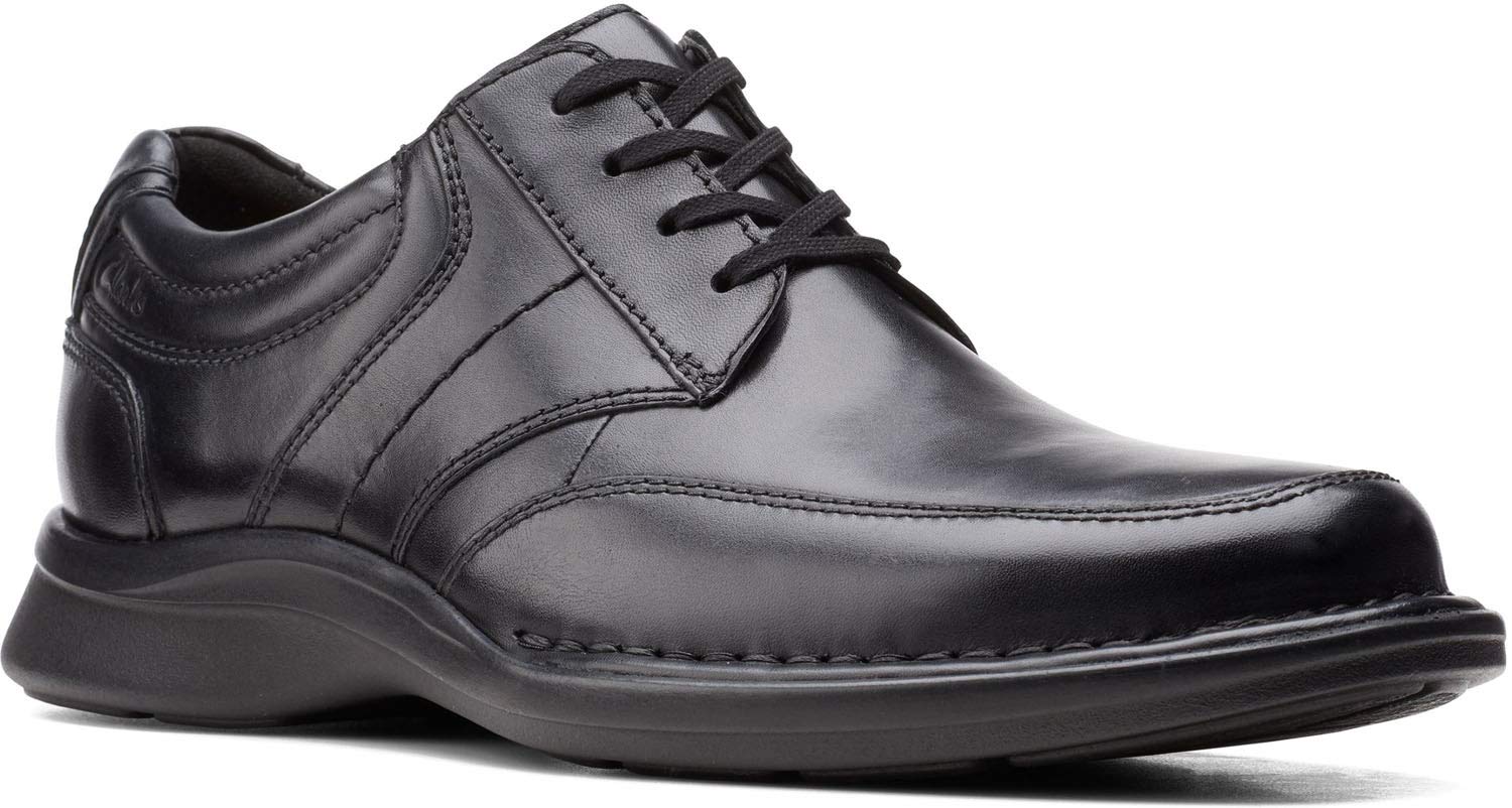 Clarks Men's Kempton Lace Oxford Shoes - Classic Comfort Casual & Dress Shoes for Work, Office & Everyday Wear