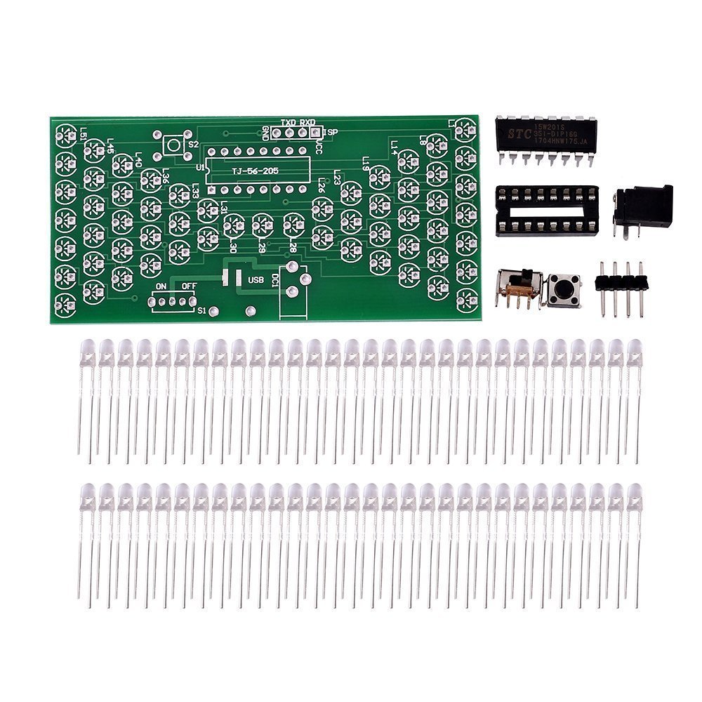 3 PCS DIY Soldering Practice Kit - Icstation Electronic Hourglass Assembly Kit with LED Flashing Lights for STEM Learning, Science Projects & Home Experiments | Perfect for Students, Hobbyists & Electronics Enthusiasts