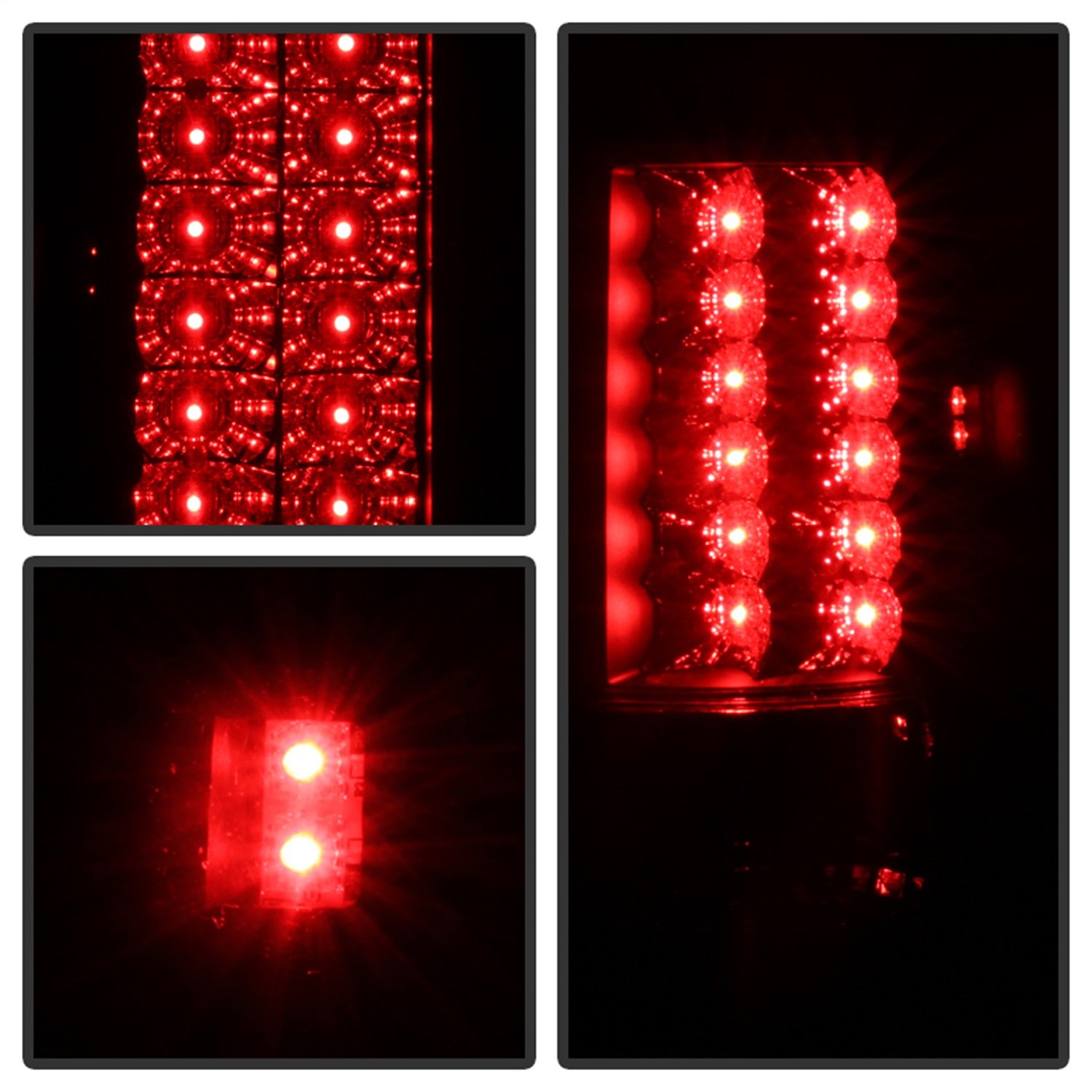 Spyder Auto 5078131 LED Tail Lights Black/Smoked - High-Performance Aftermarket Brake Lights for Trucks & SUVs