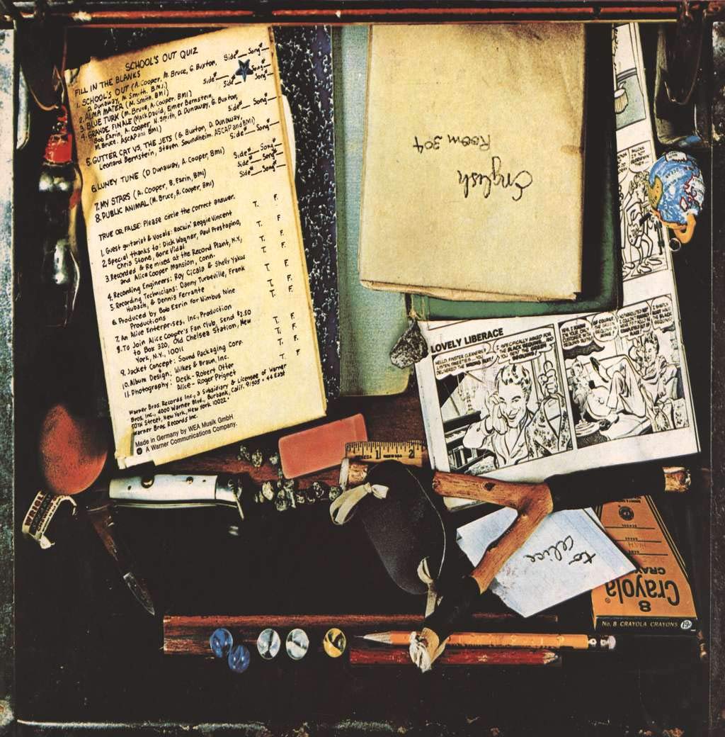 School's Out by Alice Cooper - Limited Edition Vinyl LP Record - Perfect for Music Collectors & Retro Home Decor