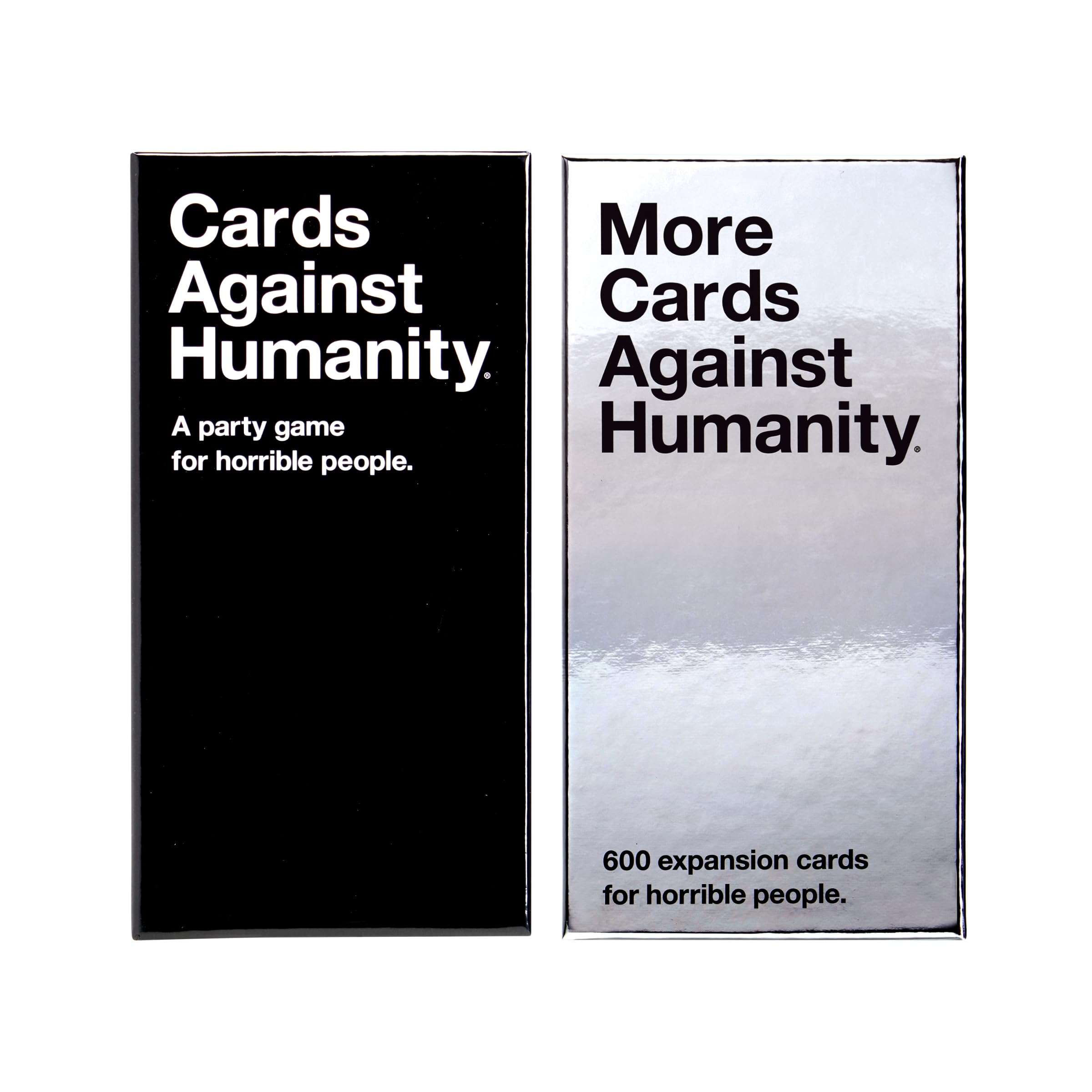 More Cards Against Humanity Expansion Pack - 600 Hilarious Cards Including Best of Red, Blue & Green Boxes - Perfect for Game Nights, Parties & Gifts