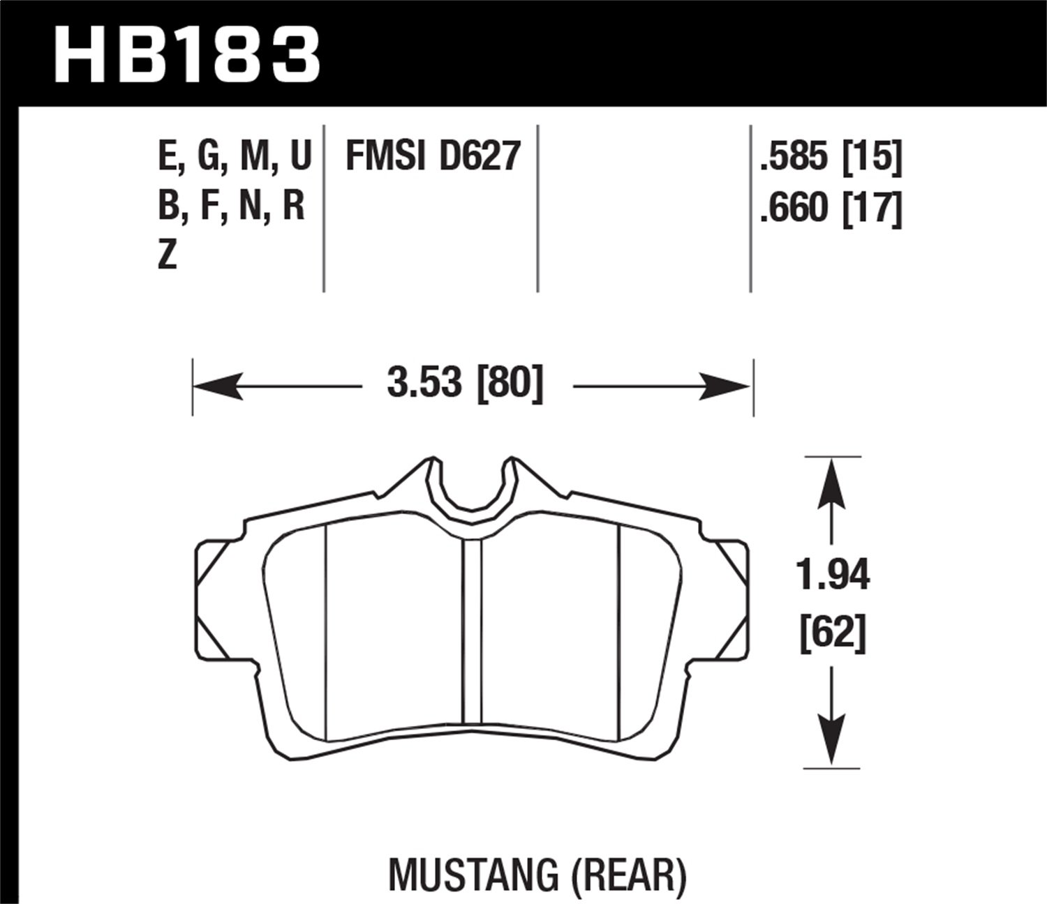 HB183E.585 Blue 9012 Motorsport Brake Pads - High Performance Ceramic Brake Pads for Racing & Street Use | Fits BMW, Audi, Mercedes | Perfect for Track Days & Daily Driving