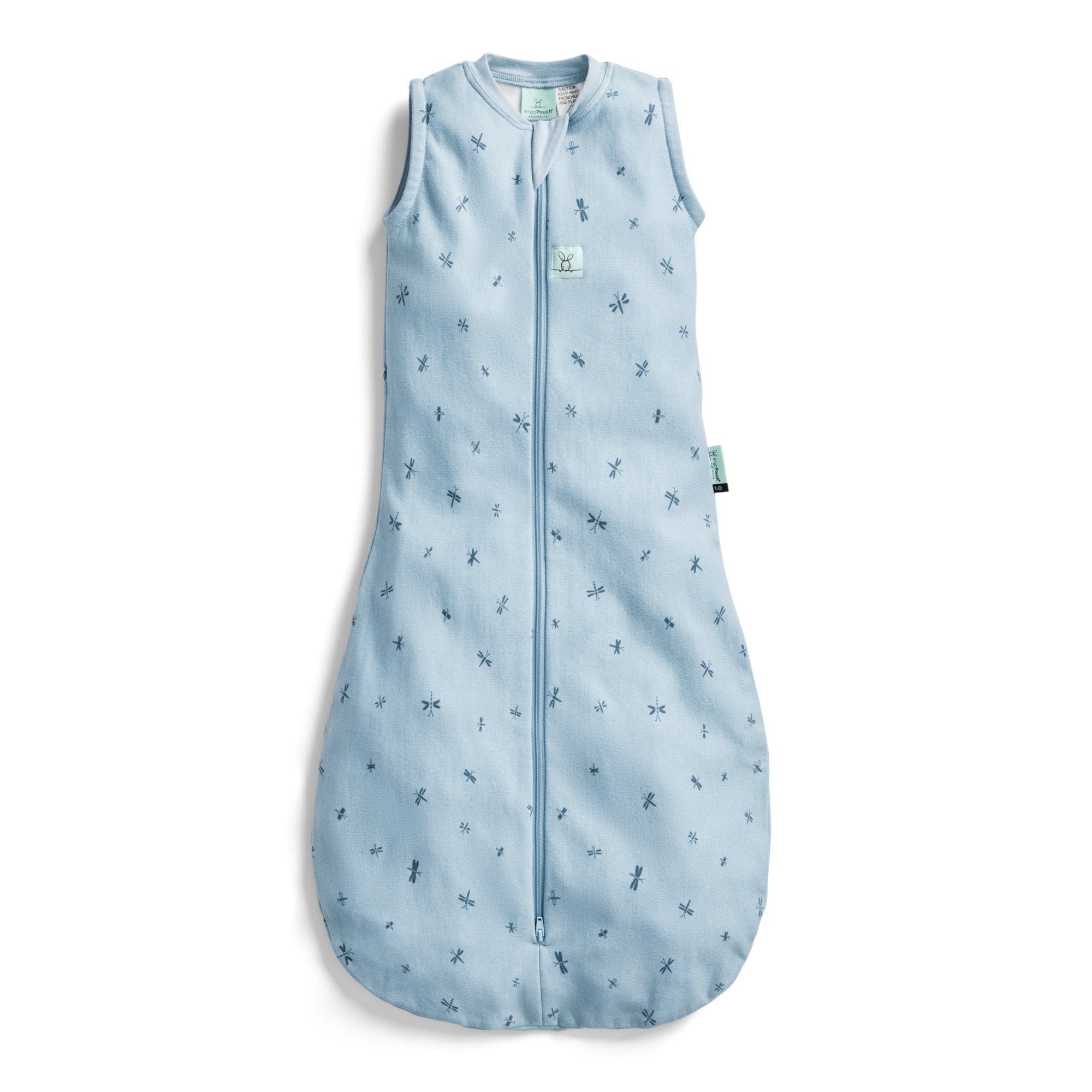 ErgoPouch TOG 1.0 Baby Sleeping Bag - Lightweight & Breathable for Newborns & Infants | Perfect for Nursery, Daycare & Travel | Dragonfly Print Design