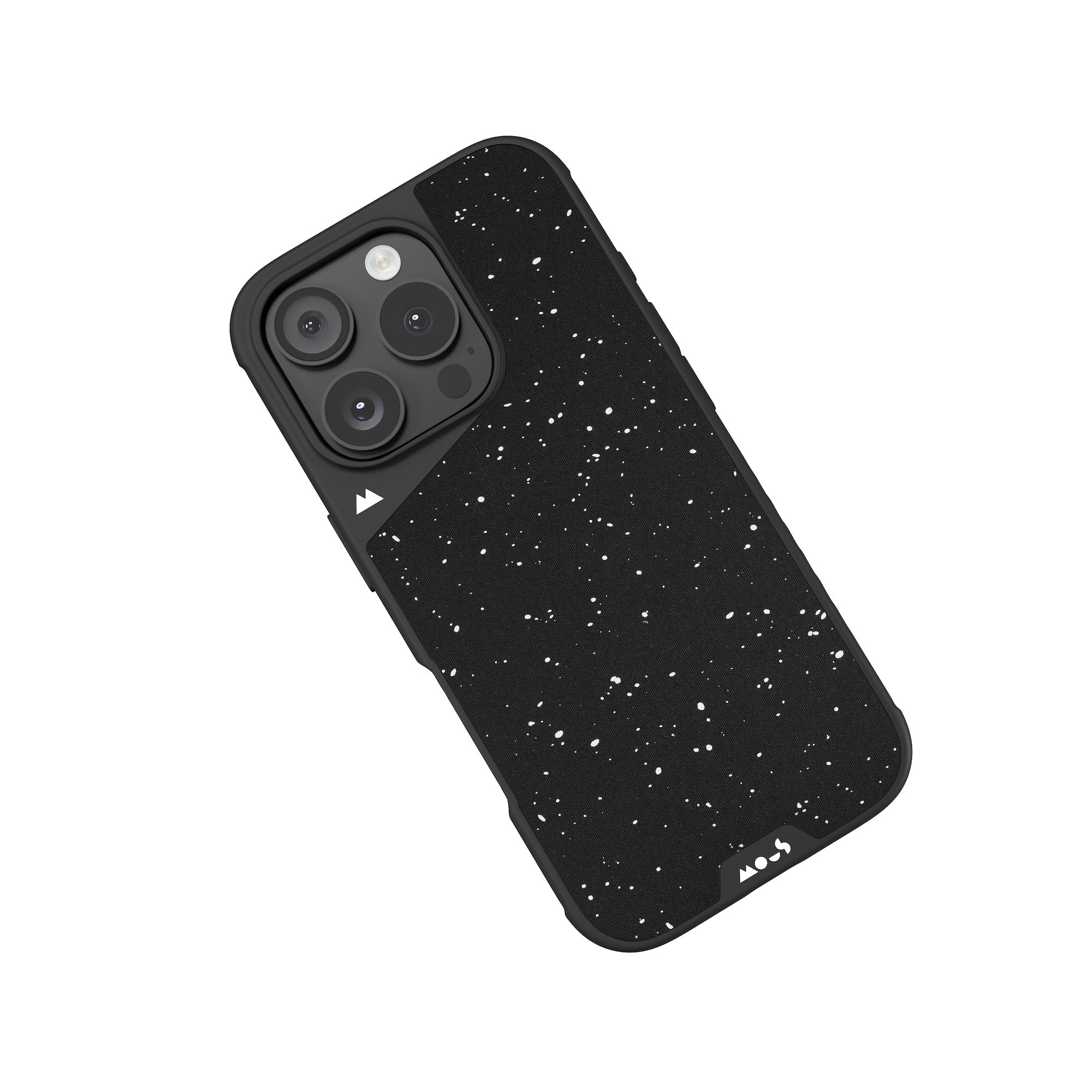 MagSafe Compatible Speckled Fabric Phone Case for iPhone 15/14/13/12 - Shockproof & Anti-Slip Protection - Perfect for Work, Travel & Outdoor Activities