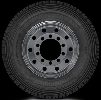 Hercules Strong Guard HMD 152K 12R22.50 Truck Tires - Heavy Duty All-Season Commercial Tires for Long Haul, Construction & Mining Vehicles - Durable Traction & Load Capacity