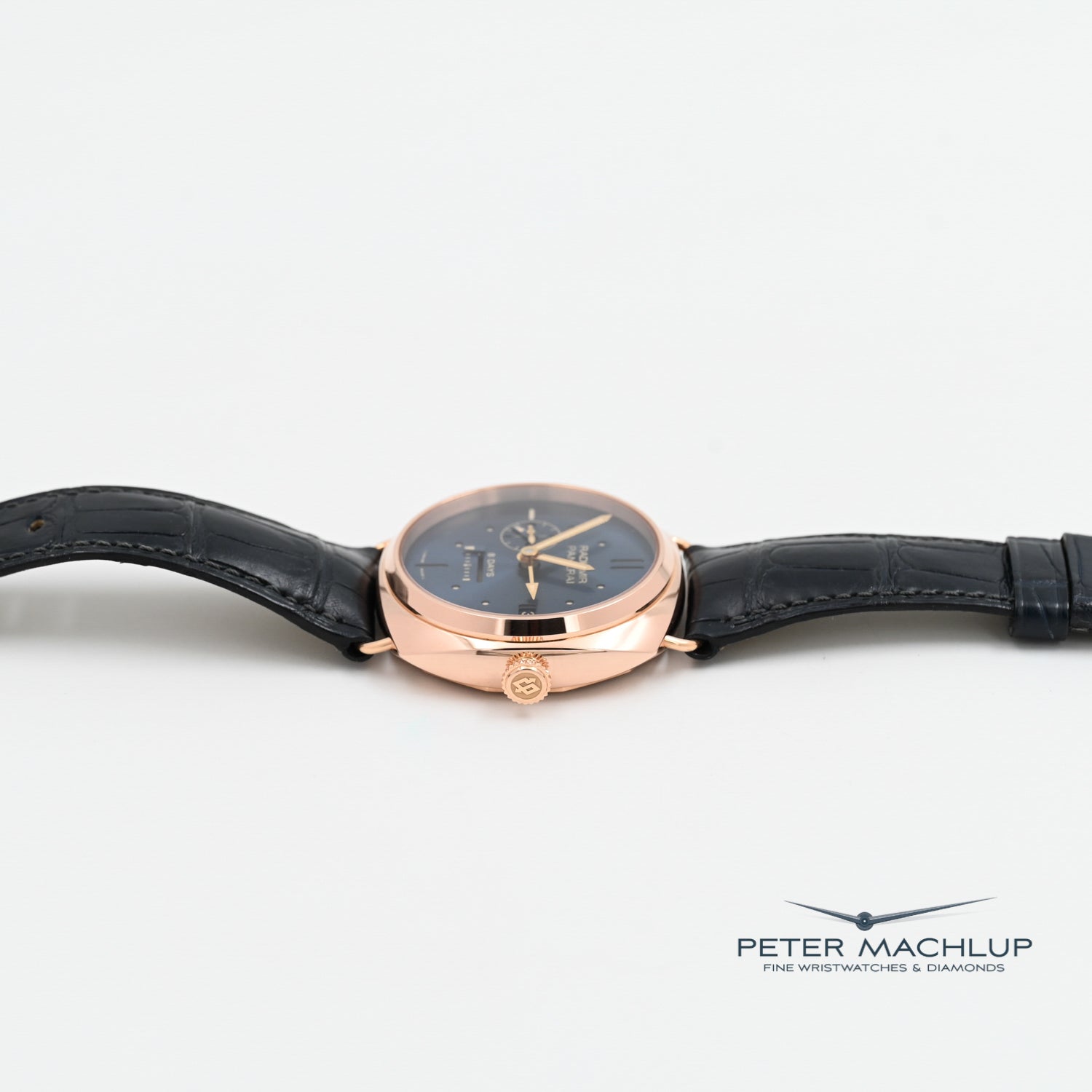 Panerai Radiomir 8-Day GMT Automatic Men's Watch - Luxury Stainless Steel Dive Watch with Power Reserve - Perfect for Business, Travel & Water Sports