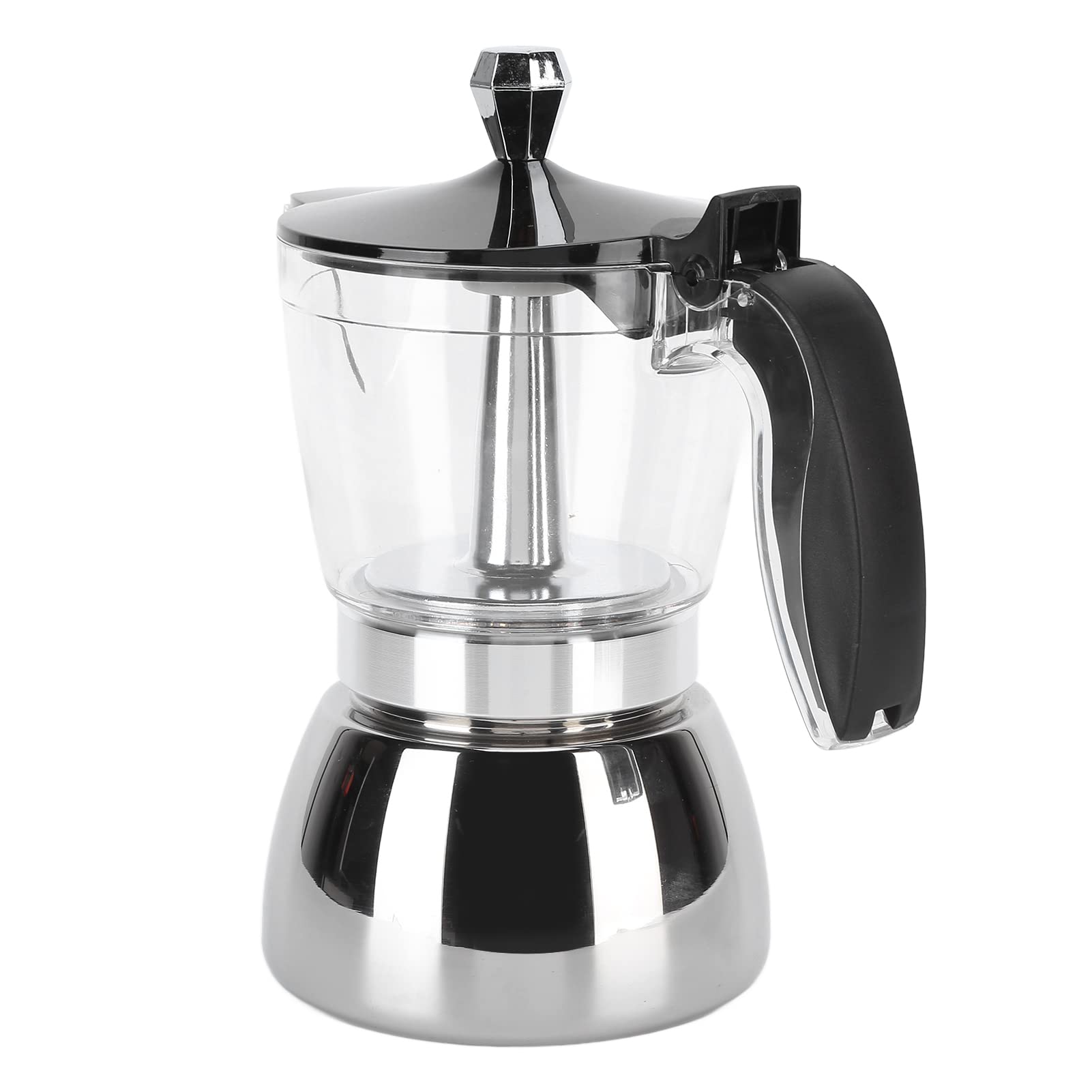 Retro Stainless Steel Coffee Maker for Home & Office - Drip Coffee Machine with Simple Design, Perfect for Daily Brewing, Gifts & Small Spaces