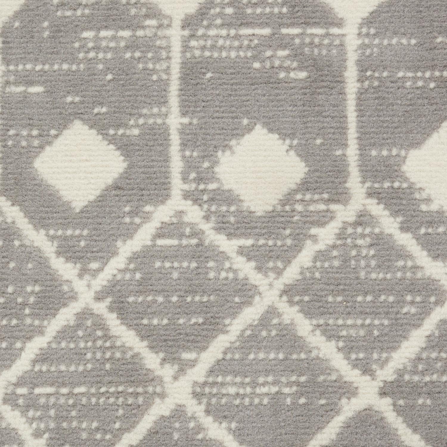 Nourison Grafix Moroccan Grey 8'6
