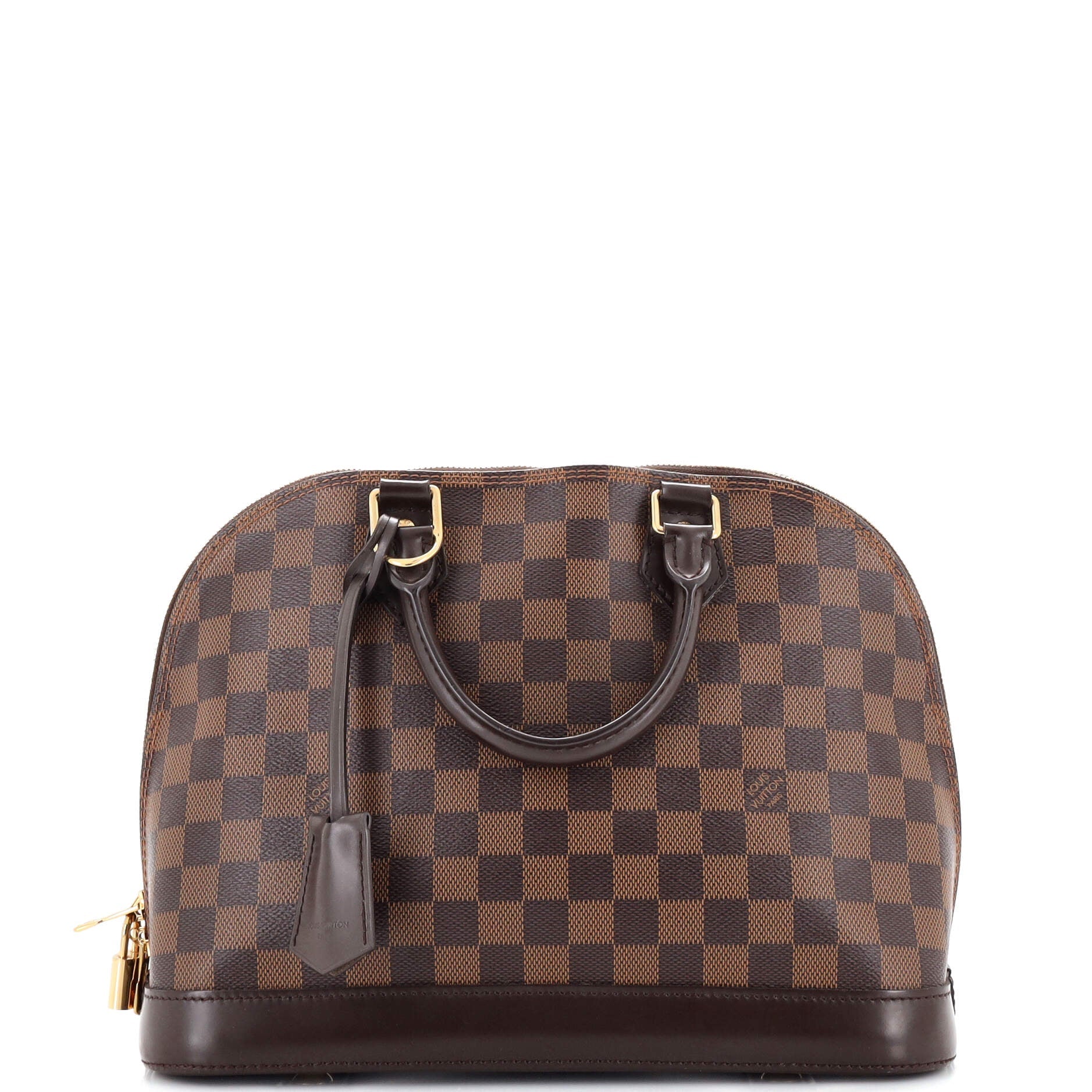 Alma Handbag Damier PM - Stylish Leather Shoulder Bag for Women | Perfect for Work, Travel & Everyday Use
