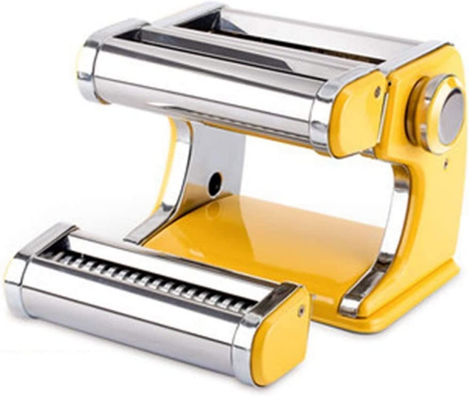 Premium Pasta Maker Machine - 7 Adjustable Thickness Settings for Homemade Spaghetti, Fettuccine & Lasagna | Manual Hand Crank Noodle Maker | Perfect for Italian Cuisine & Family Cooking | Kitchen Essential for Pasta Lovers