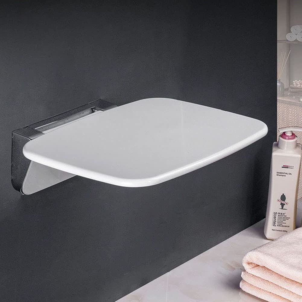 **Foldable Wall-Mounted Shower Chair for Elderly & Adults - Non-Slip Bathroom Safety Seat Bench for Bathtub & Shower - Supports 350 lbs - Ideal for Seniors, Disabled & Post-Surgery Recovery**    *(Use Cases: Perfect for elderly care, handicap accessibility, post-surgical recovery, and safe bathing at home.)*