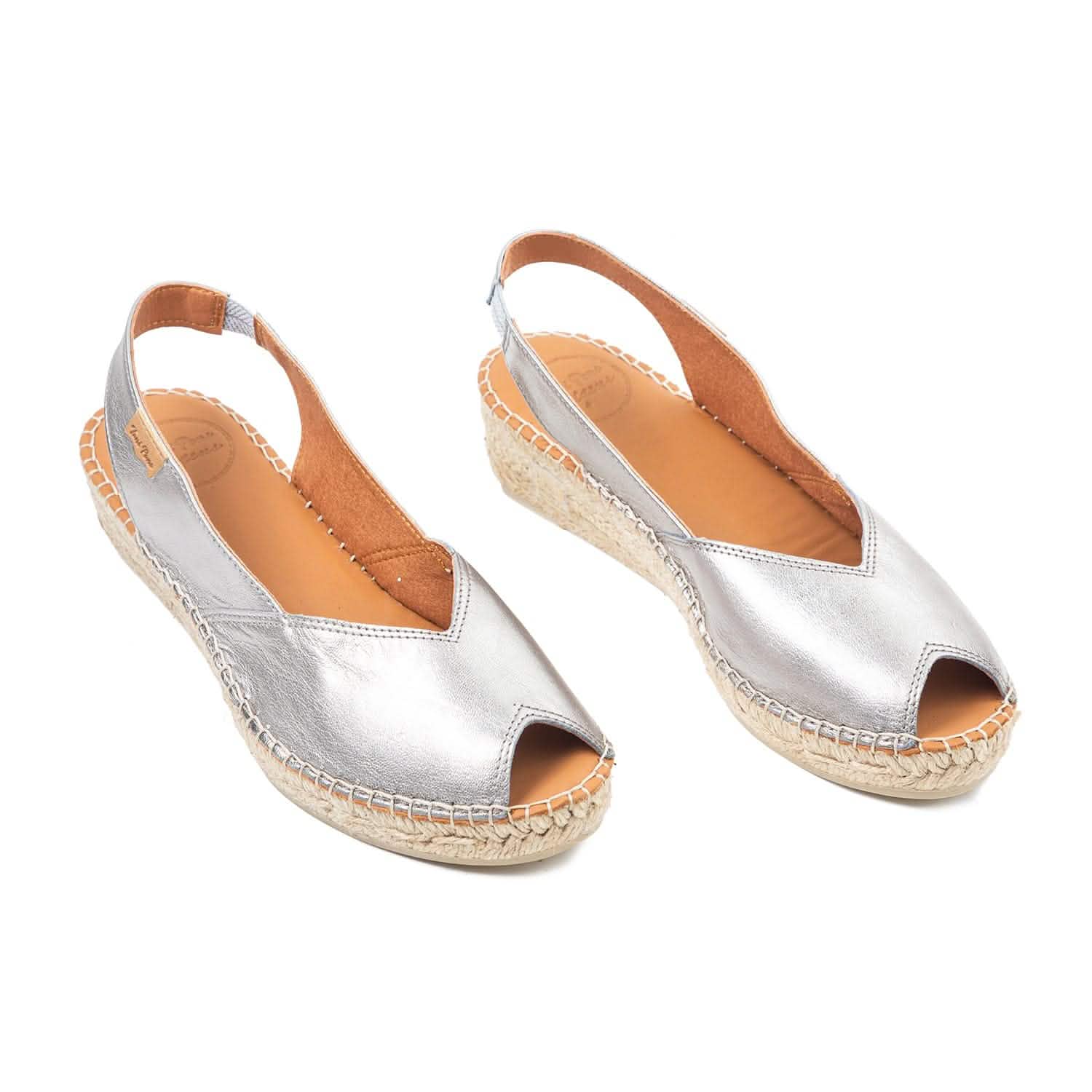Bernia P Women's Plain Leather Wedge Espadrilles - Comfortable Casual Summer Shoes for Beach, Vacation & Everyday Wear