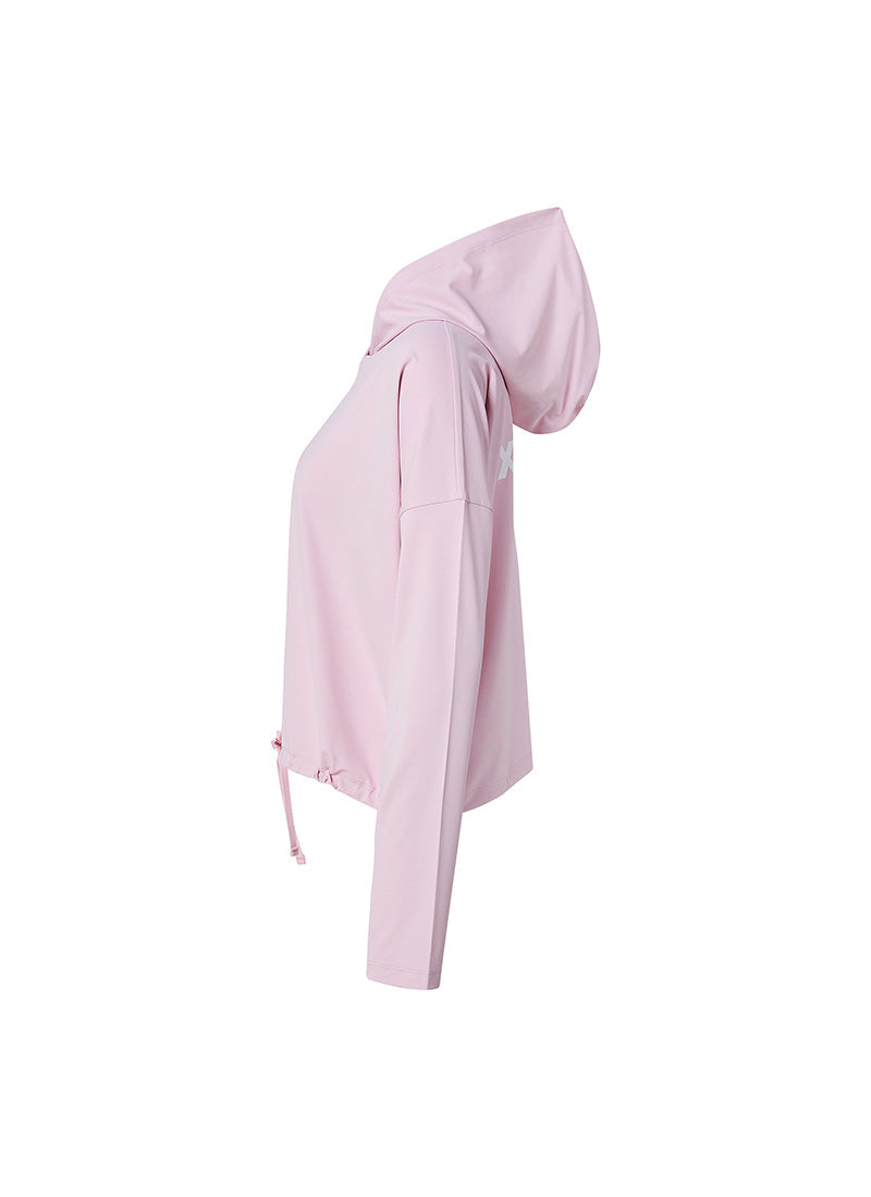 Feather String Crop Hoodie for Women - Soft & Stylish Daily Wear - Perfect for Casual Outfits, Loungewear & Street Fashion