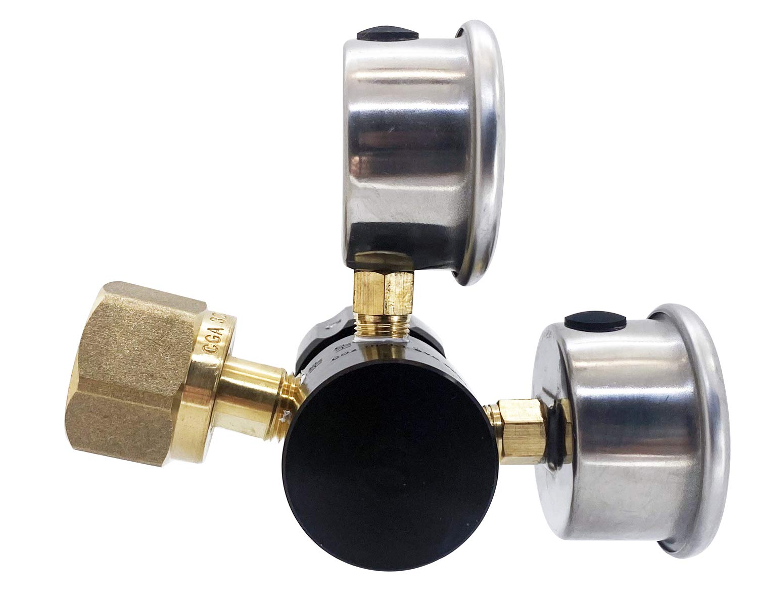 High Flow 475 PSI Adjustable CO2 Regulator with Handle Kit for Jeep Tires - Perfect for Off-Roading, Air Suspension & Emergency Tire Inflation
