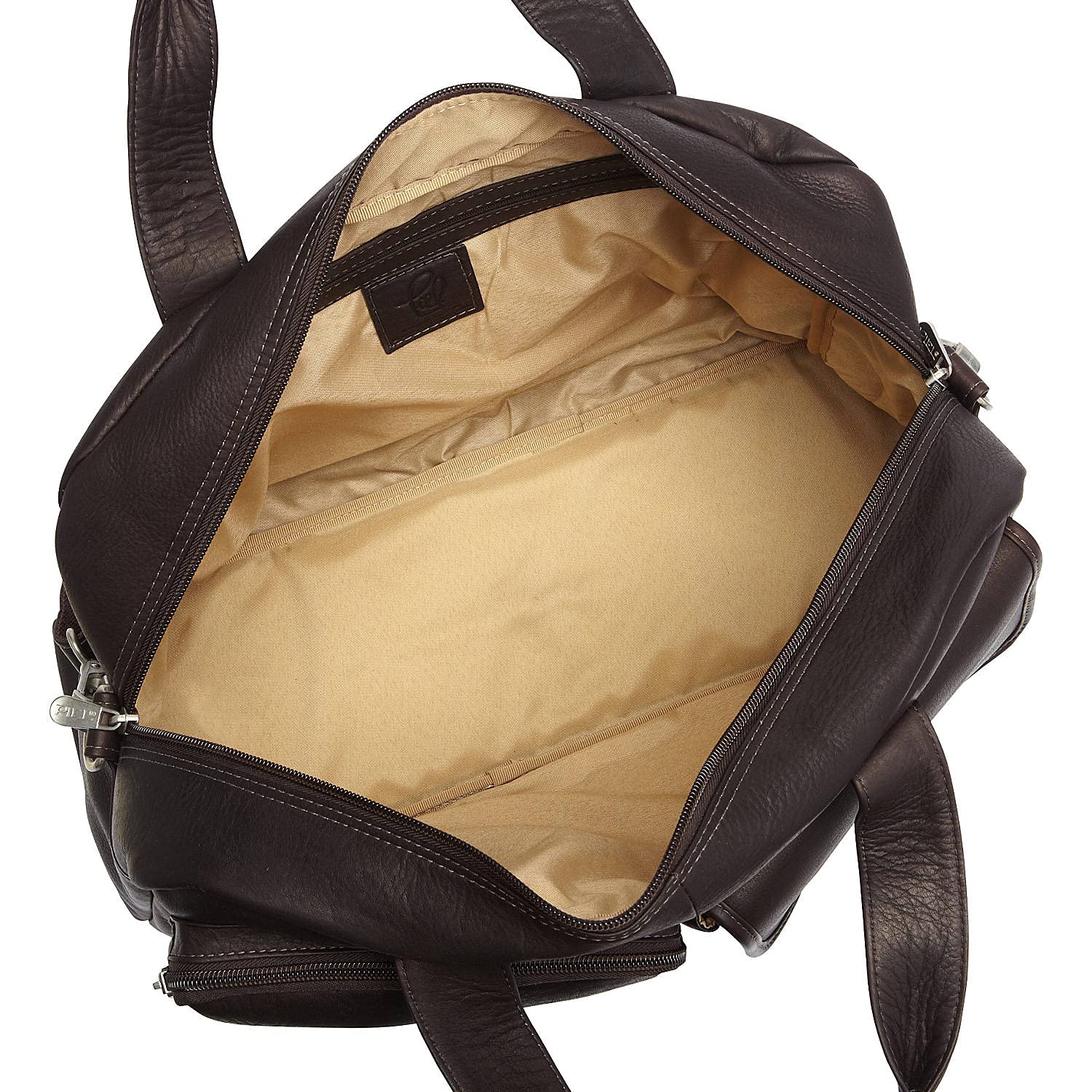 Multi-Pocket Carry-on Luggage - Chocolate Brown Expandable Travel Bag for Women & Men - Perfect for Airplane, Business Trips & Weekend Getaways