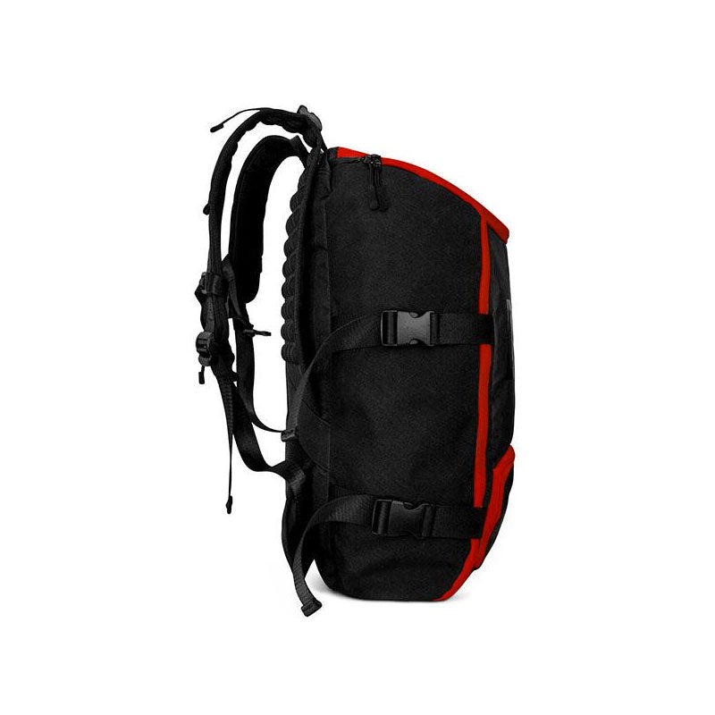 Bont Backpack Black/Red - Durable & Stylish Hiking Backpack for Men & Women - Perfect for Outdoor Adventures, Travel & Daily Commute