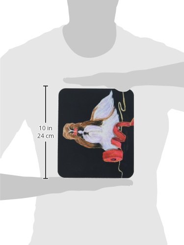 Shih Tzu Mouse Pad & Hot Pad - Washable Large Mouse Mat for Home Office, Gaming, Computer & Laptop - Perfect Desk Accessory for Work & Play | Caroline's Treasures SS8562MP