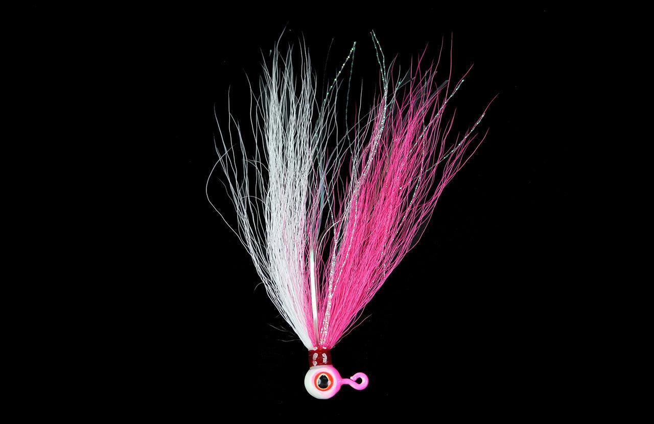Jigging World Power Ball with Bucktail Teasers - Premium Saltwater Fishing Lures for Striped Bass, Fluke & Bluefish | Ideal for Offshore, Inshore & Pier Fishing