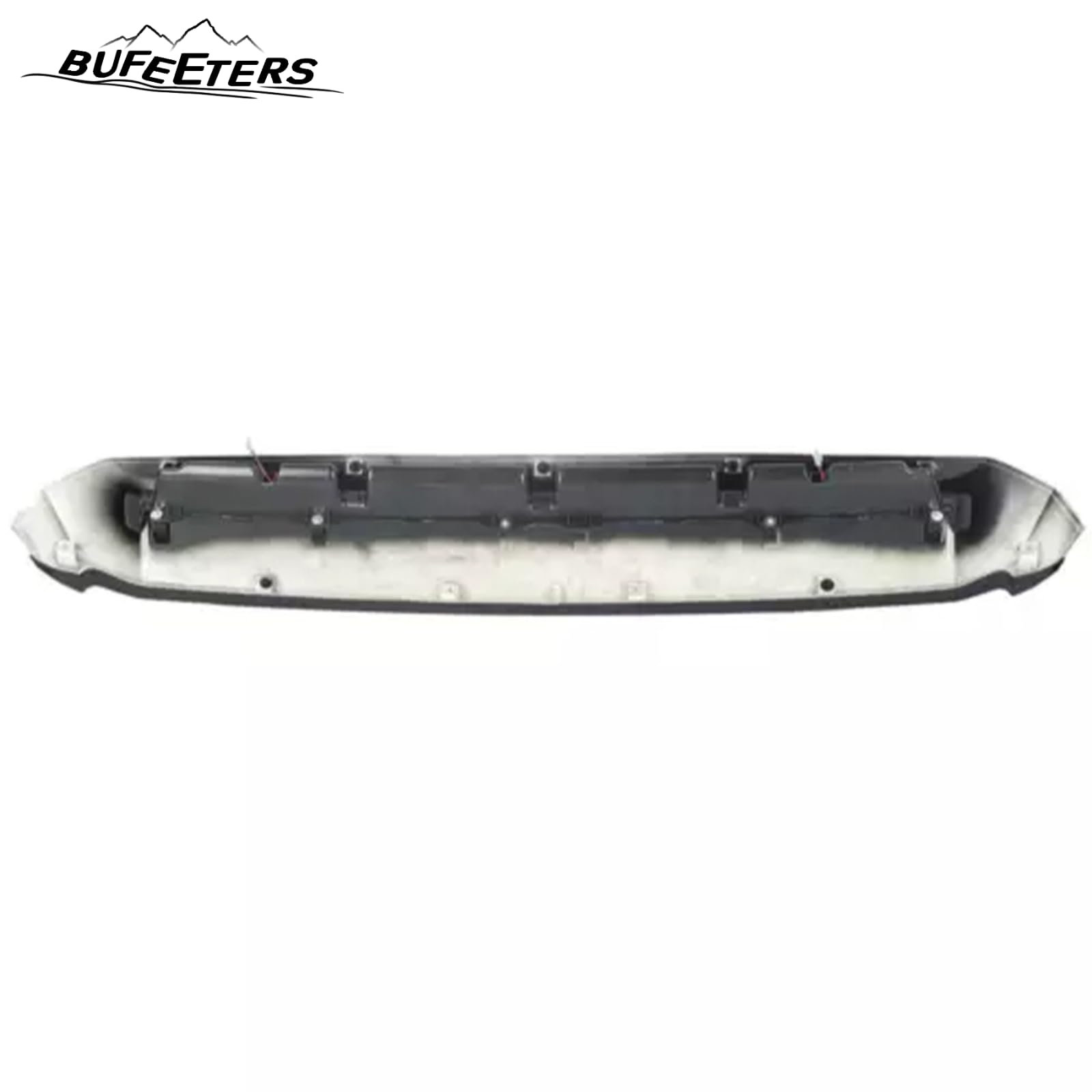 Toyota Tundra Hood Scoop with LED Lights (2014-2021) - Gloss Black Front Upper Air Vent for Improved Engine Cooling & Off-Road Style