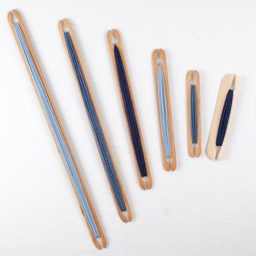 Beka Stick Shuttles for Weaving & Knitting - High-Quality Wooden Craft Tools for Loom, Tapestry & DIY Projects - Perfect for Handmade Scarves, Blankets & Home Decor
