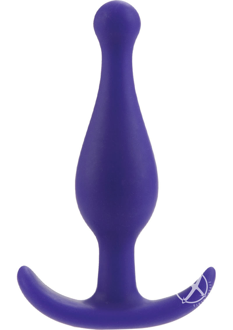 Premium Silicone Butt Plug - Booty Rocker for Enhanced Pleasure, Purple - Perfect for Couples Play & Solo Sensual Exploration