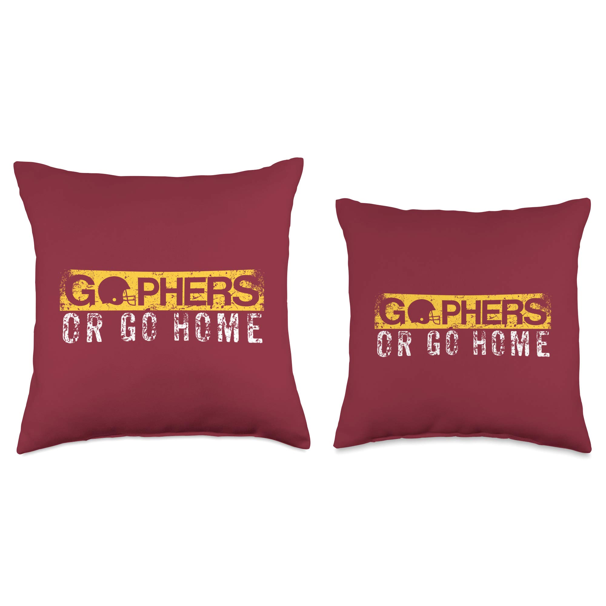 Minnesota Gophers Football Throw Pillow - College Team Decor for Home, Office & Game Day