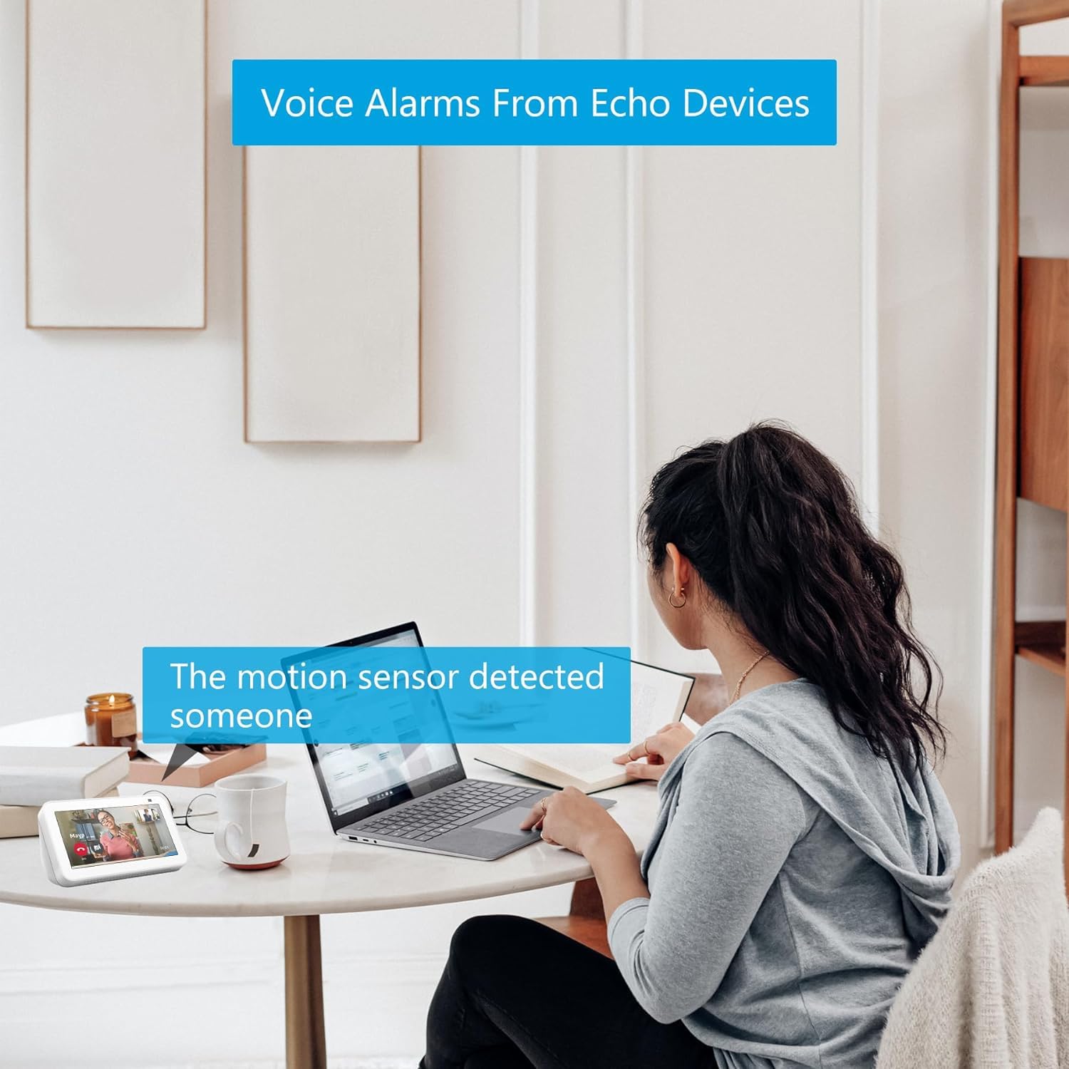 SOLO Smart Zigbee Motion Sensor - Real-Time App Alerts, Alexa & Google Home Compatible, Tuya/SmartLife Control (Zigbee Hub Required) | Home Security & Automation for Doors, Windows & Smart Lighting