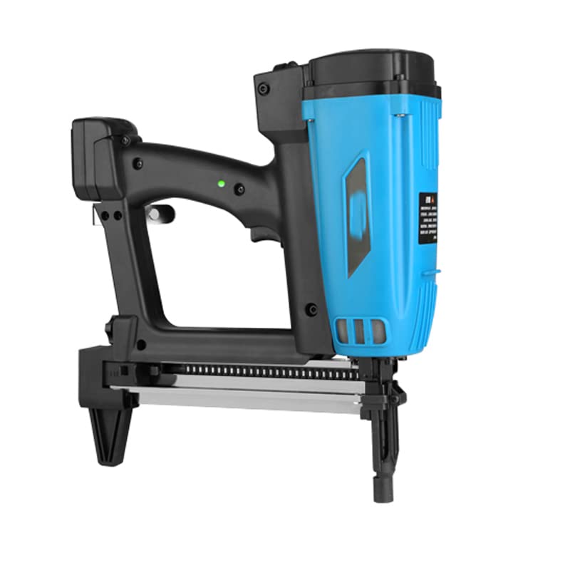 YZACK Rechargeable Single-Use Gas Nail Gun for Concrete Ceiling Framing - Steel Nailer for Hydroelectric Carpentry | Perfect for Construction, Woodworking & Electrical Projects