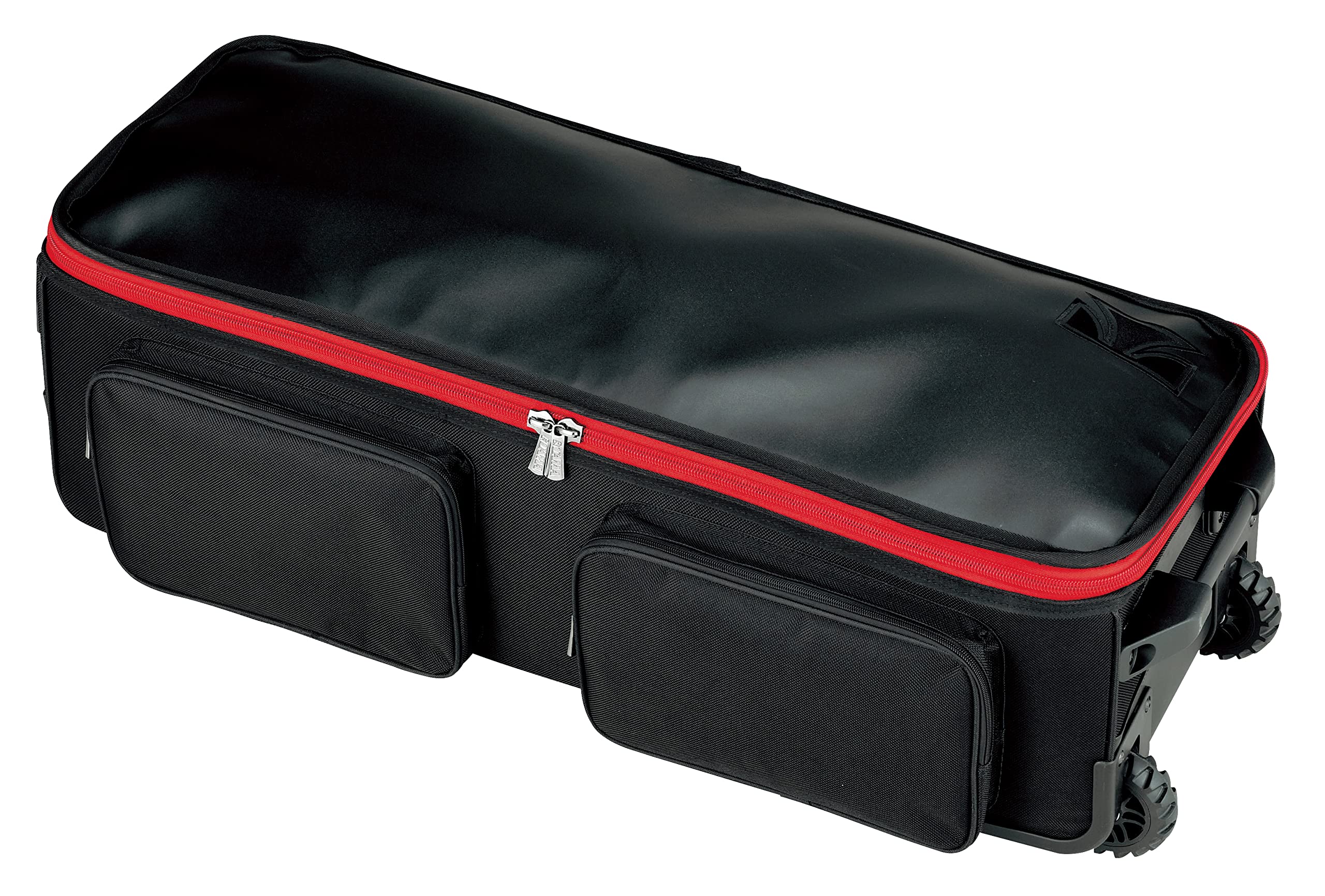 TAMA Large Rolling Hardware Bag with Wheels - Heavy Duty Tool Storage Case (PBH05) for Electricians, Contractors & DIY Home Improvement Projects