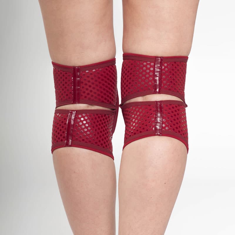 Non-Slip Cherry Grippy Knee Pads for Work, Sports & Gardening - Comfortable & Durable Knee Protection for Adults & Kids